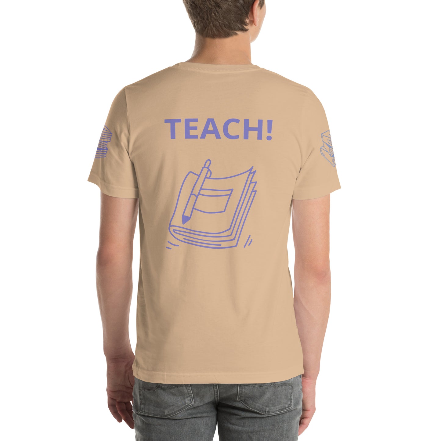 I TEACH - Unisex t-shirt - ELLACO