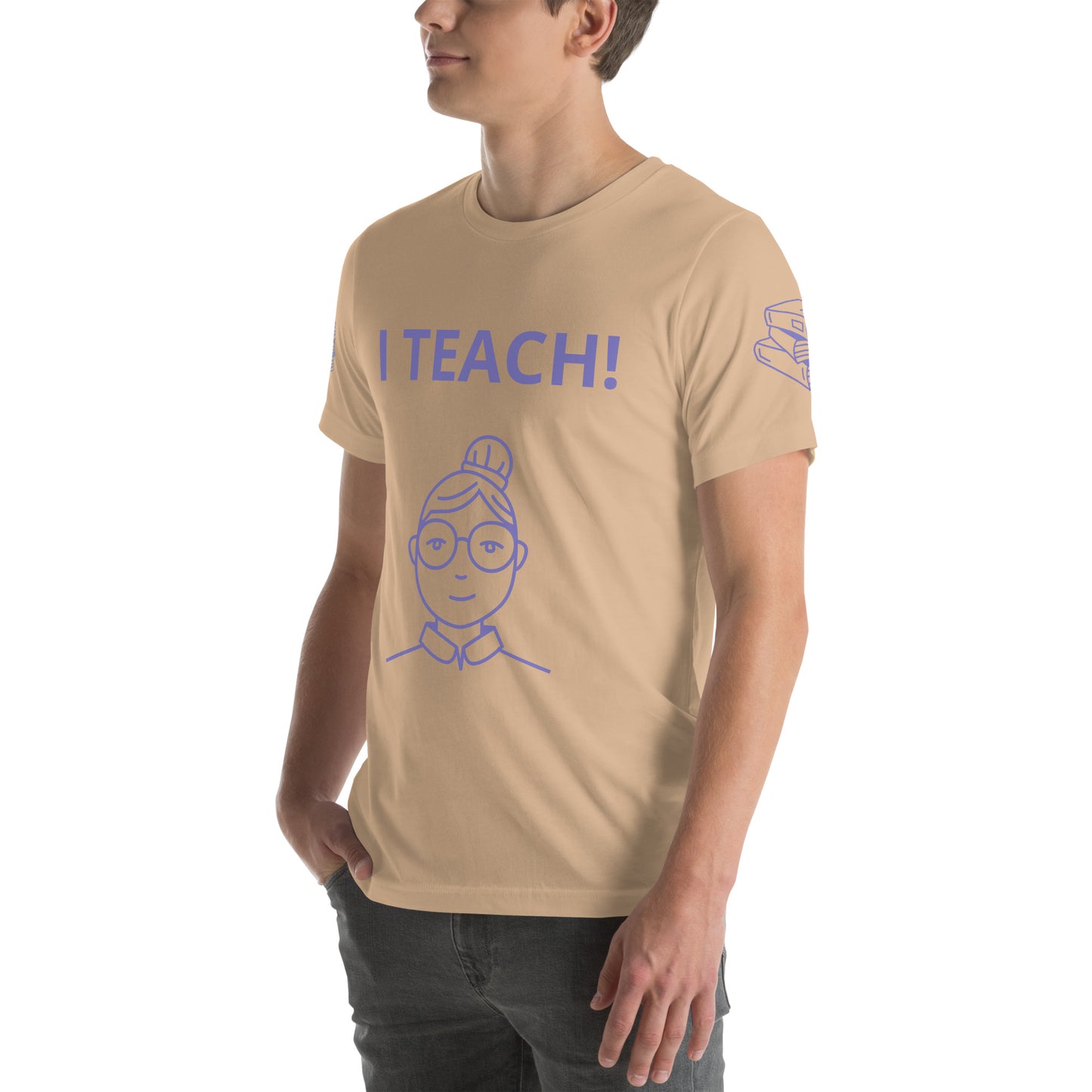 I TEACH - Unisex t-shirt - ELLACO