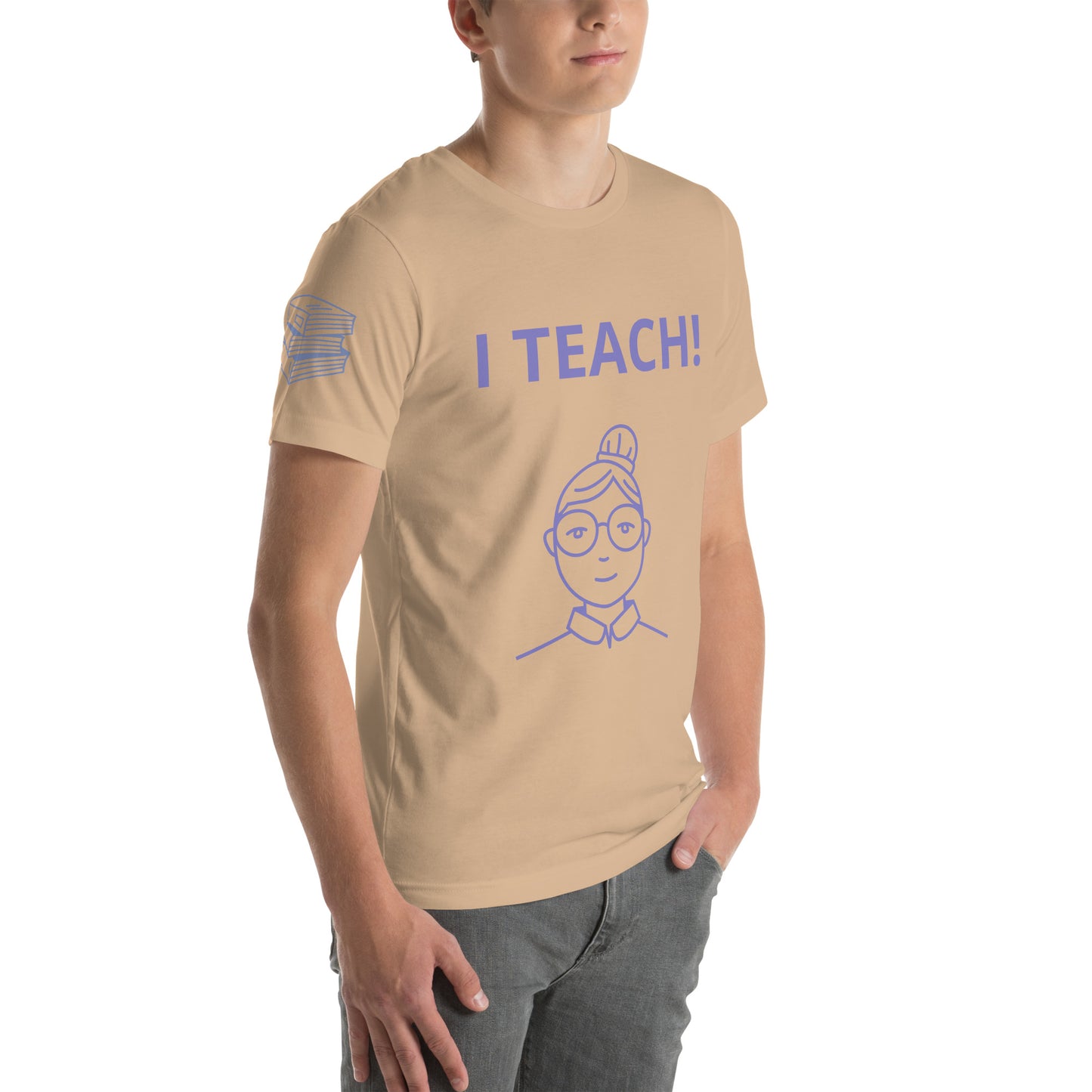 I TEACH - Unisex t-shirt - ELLACO