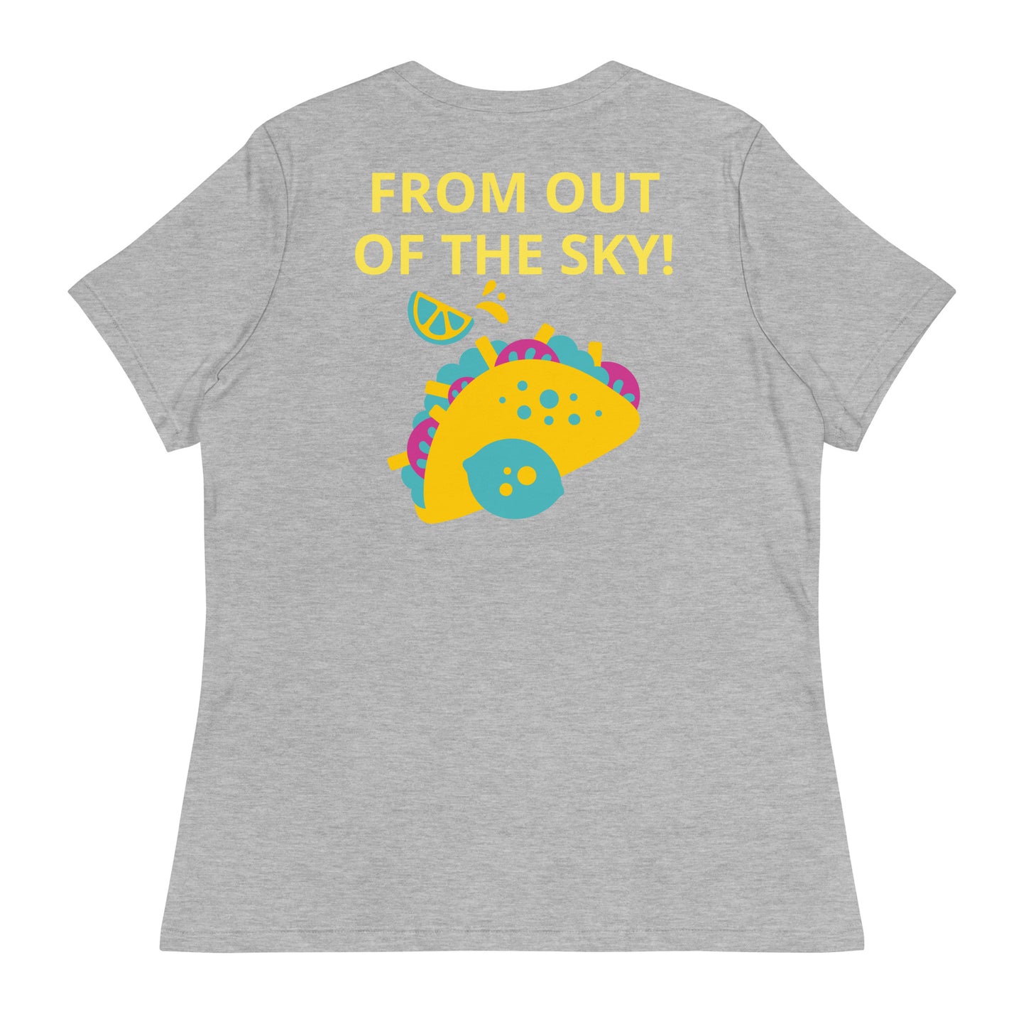 ¡Está lloviendo tacos! - Camiseta relajada para mujer - ELLACO
