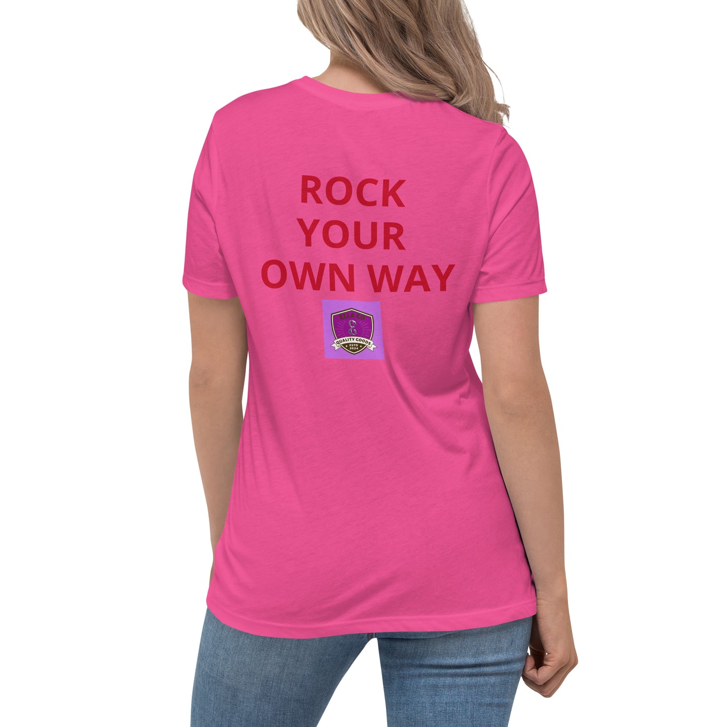 Camiseta Rock On para mujer - Bella+Canvas - ELLACO
