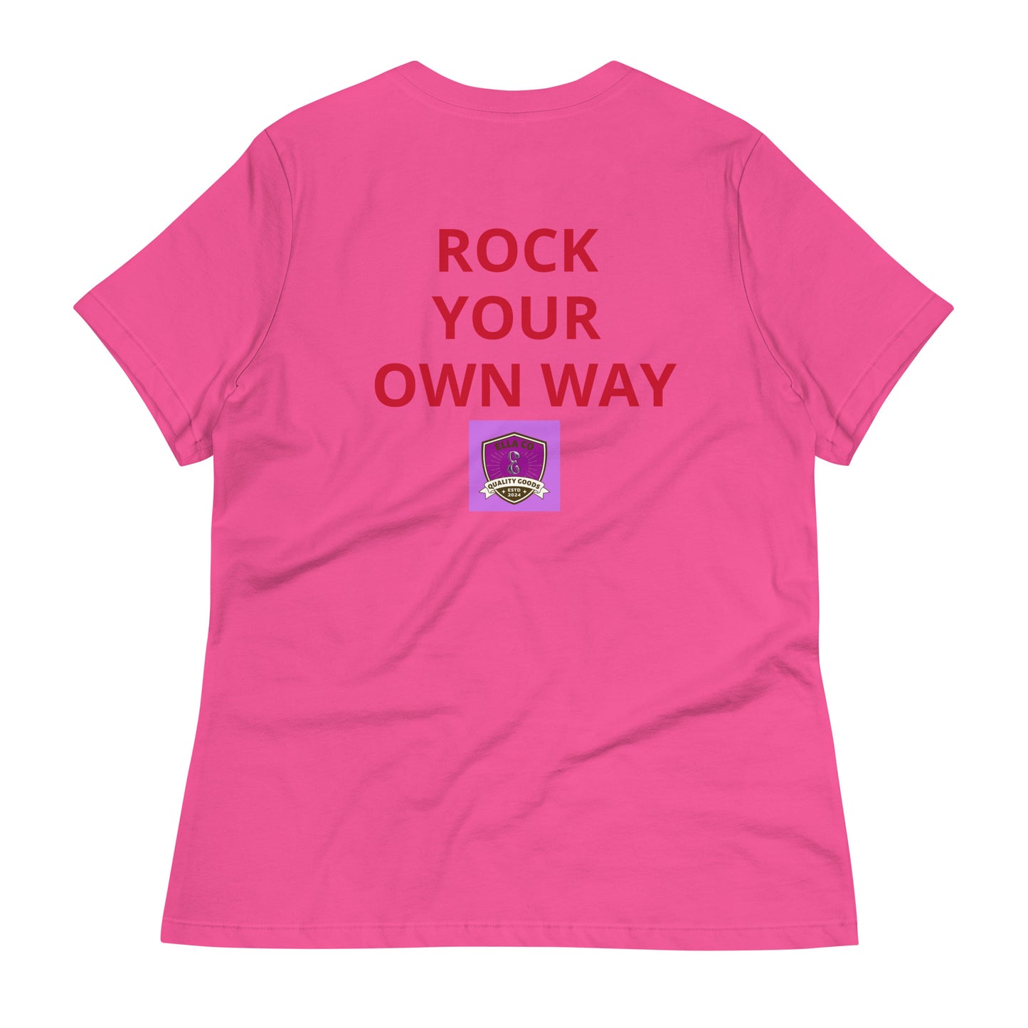 Camiseta Rock On para mujer - Bella+Canvas - ELLACO