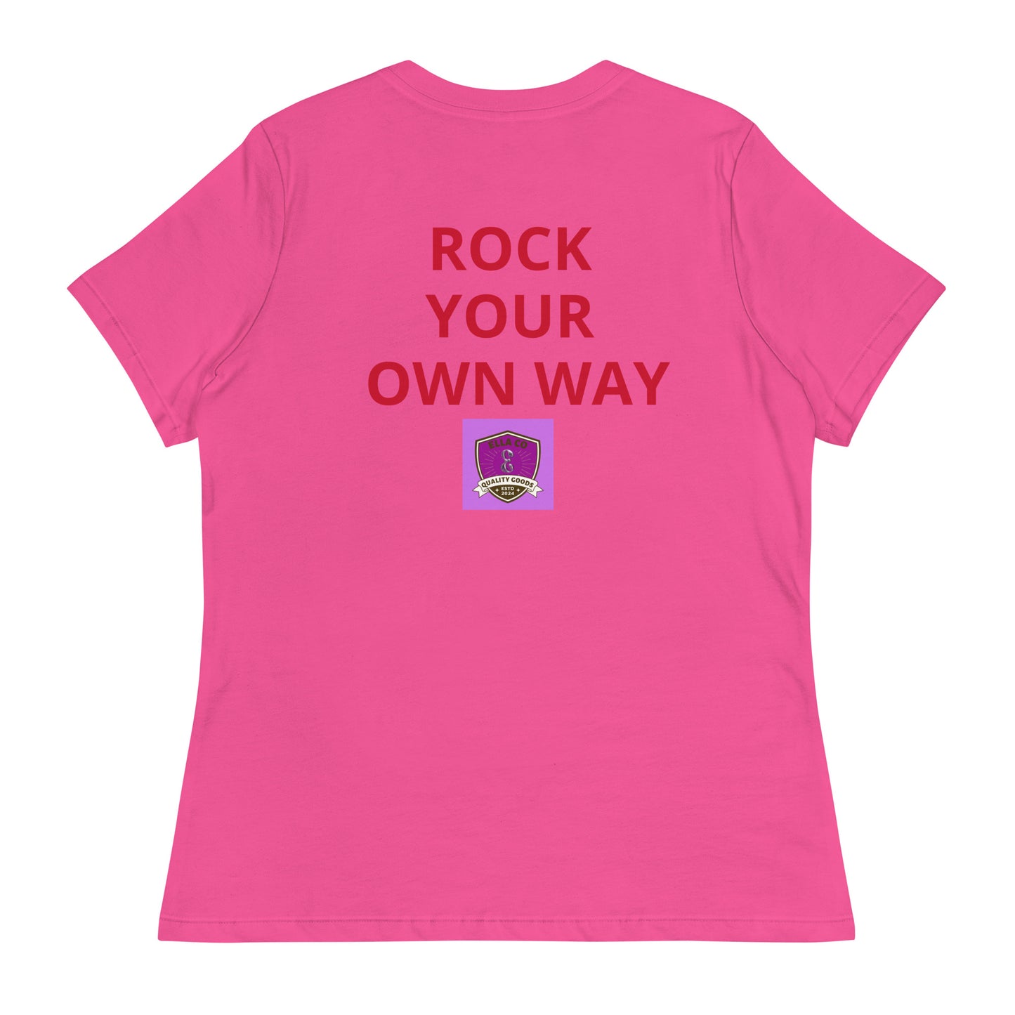 Camiseta Rock On para mujer - Bella+Canvas - ELLACO