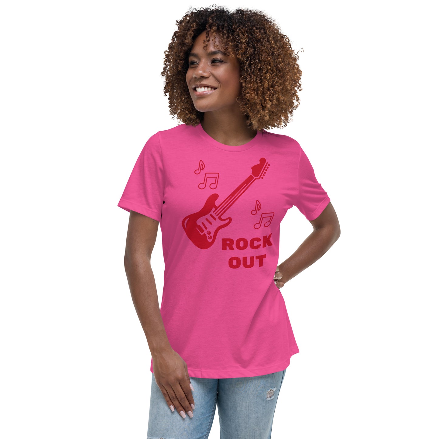 Camiseta Rock On para mujer - Bella+Canvas - ELLACO
