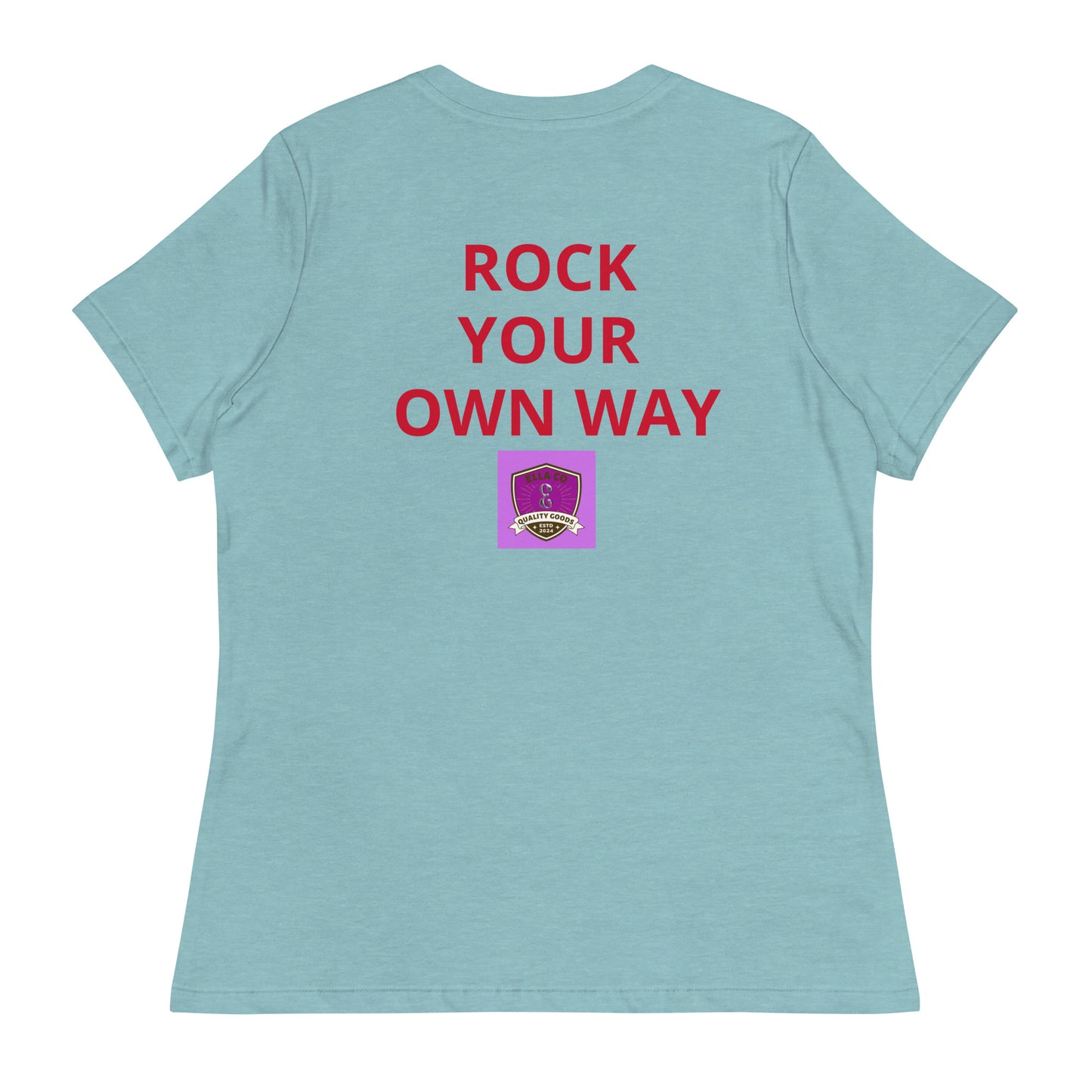 Camiseta Rock On para mujer - Bella+Canvas - ELLACO