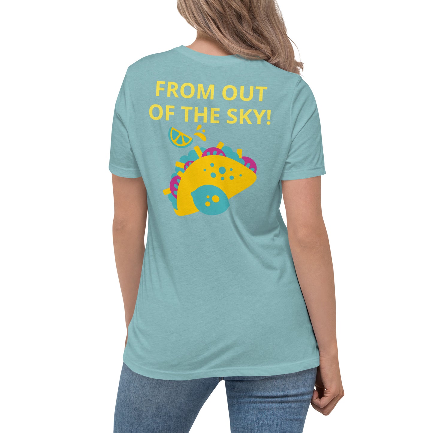 ¡Está lloviendo tacos! - Camiseta relajada para mujer - ELLACO