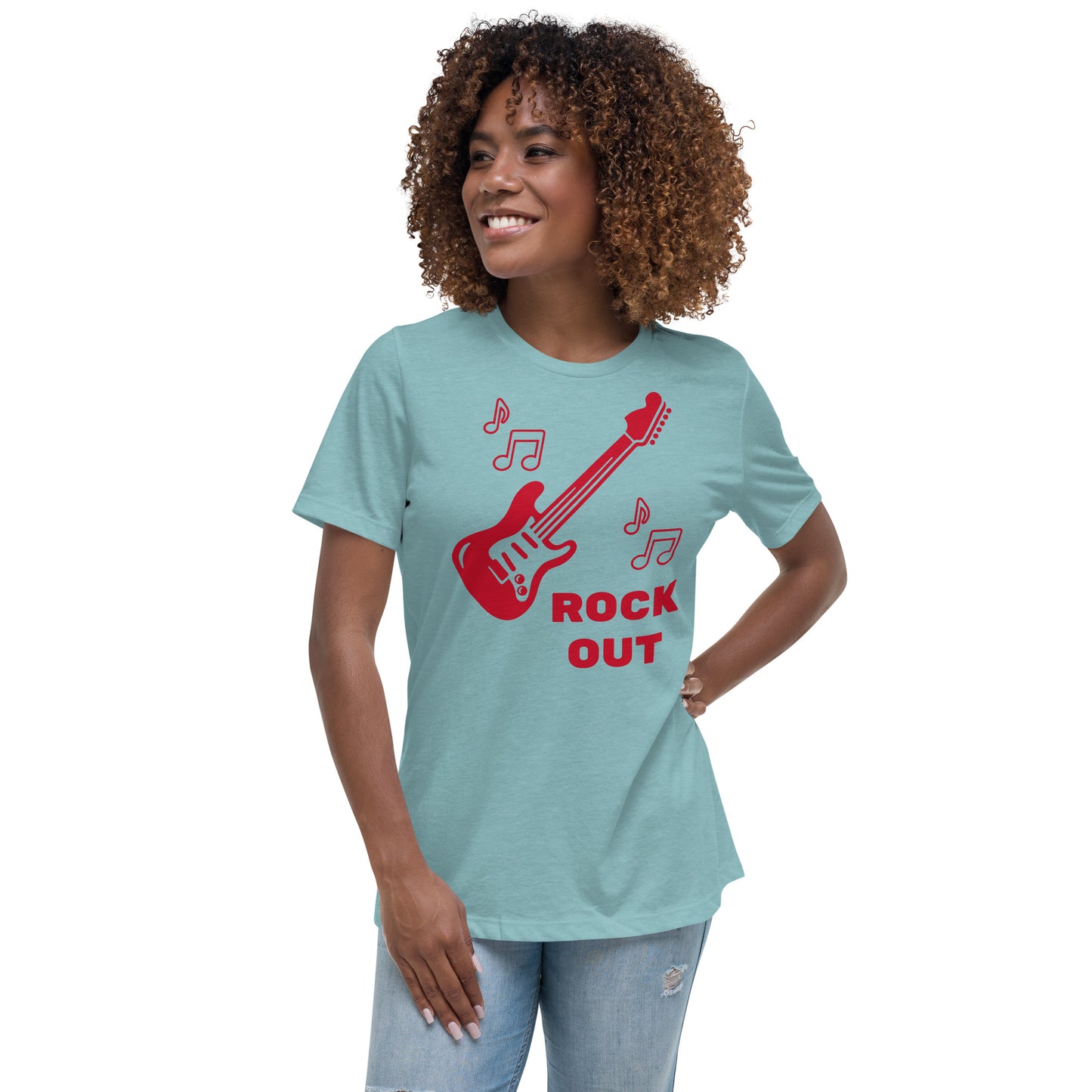 Camiseta Rock On para mujer - Bella+Canvas - ELLACO