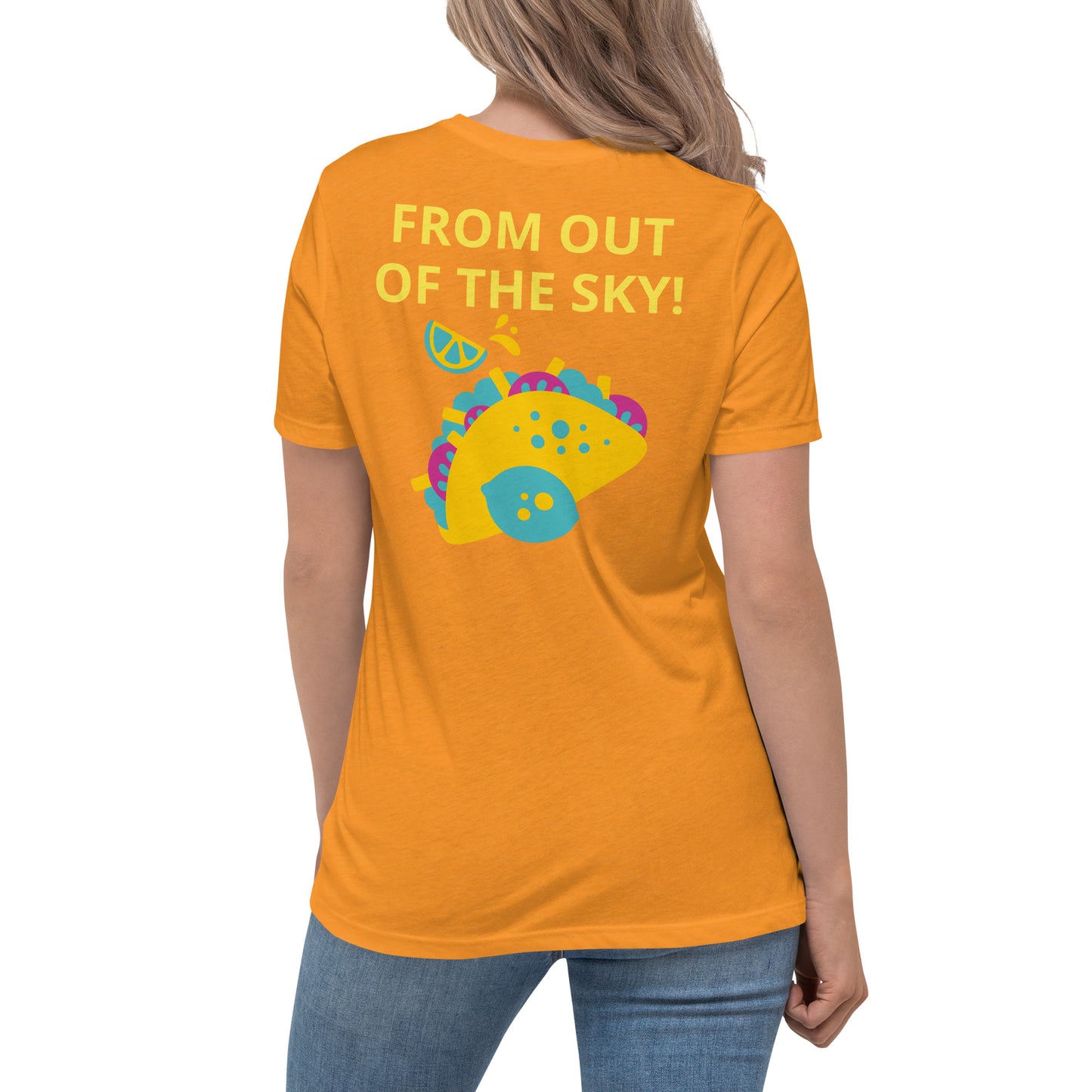 ¡Está lloviendo tacos! - Camiseta relajada para mujer - ELLACO