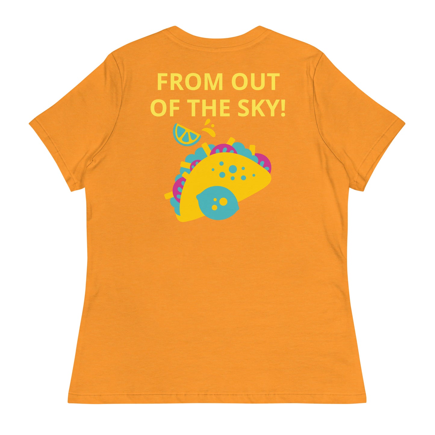¡Está lloviendo tacos! - Camiseta relajada para mujer - ELLACO