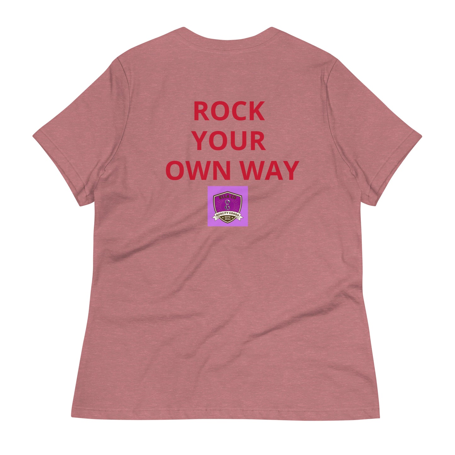 Camiseta Rock On para mujer - Bella+Canvas - ELLACO