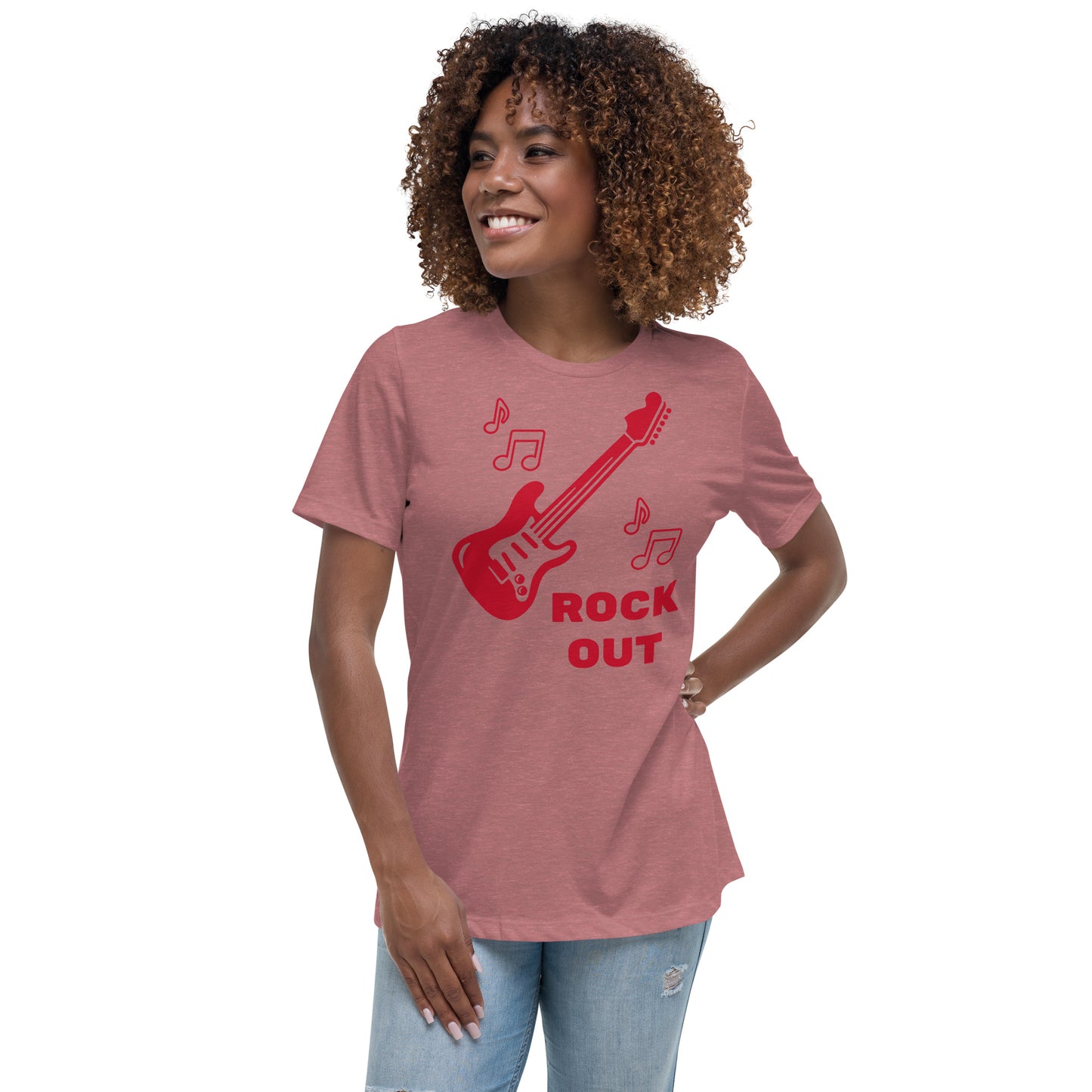 Camiseta Rock On para mujer - Bella+Canvas - ELLACO