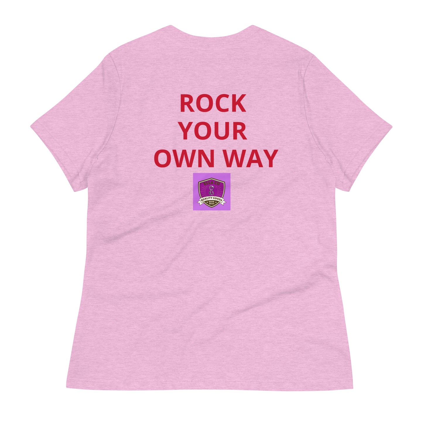 Camiseta Rock On para mujer - Bella+Canvas - ELLACO