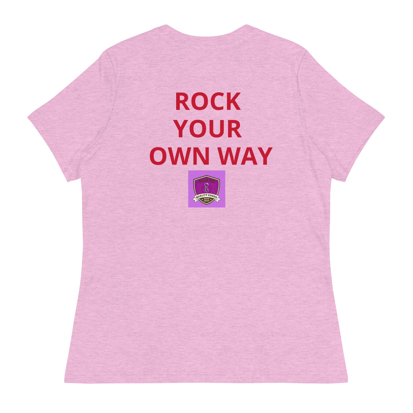 Camiseta Rock On para mujer - Bella+Canvas - ELLACO