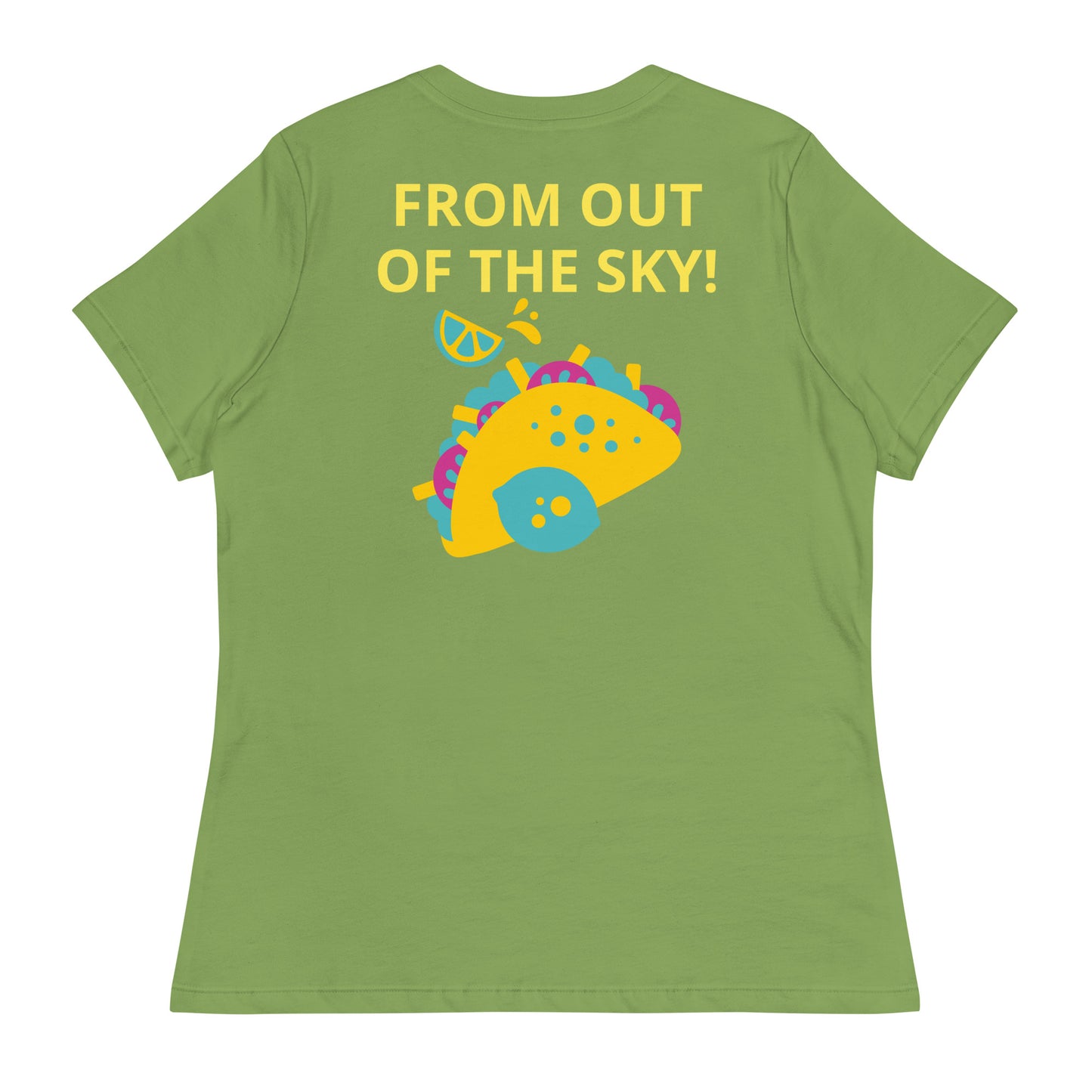 ¡Está lloviendo tacos! - Camiseta relajada para mujer - ELLACO