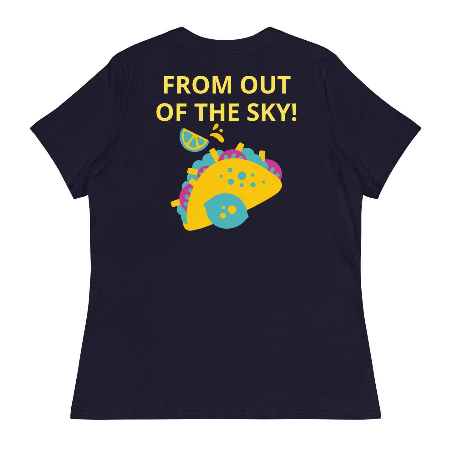 ¡Está lloviendo tacos! - Camiseta relajada para mujer - ELLACO