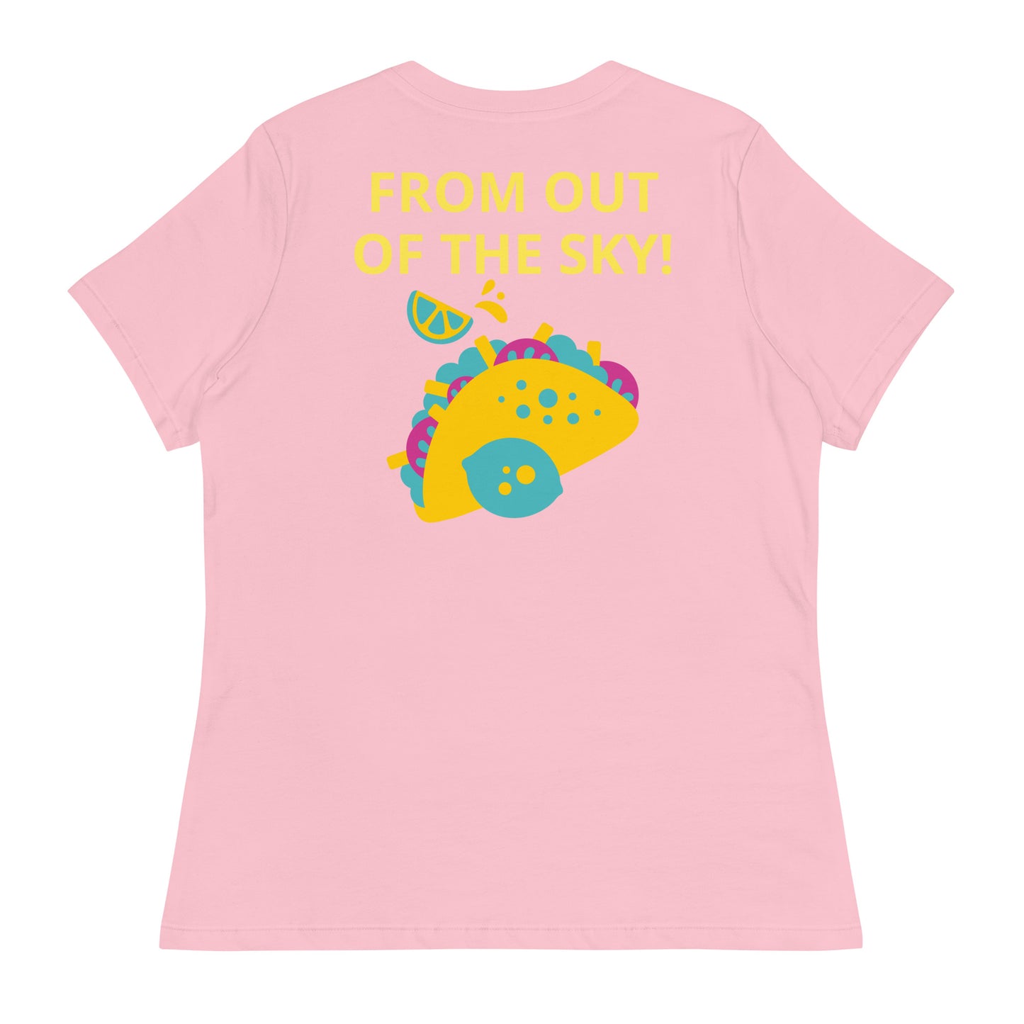 ¡Está lloviendo tacos! - Camiseta relajada para mujer - ELLACO