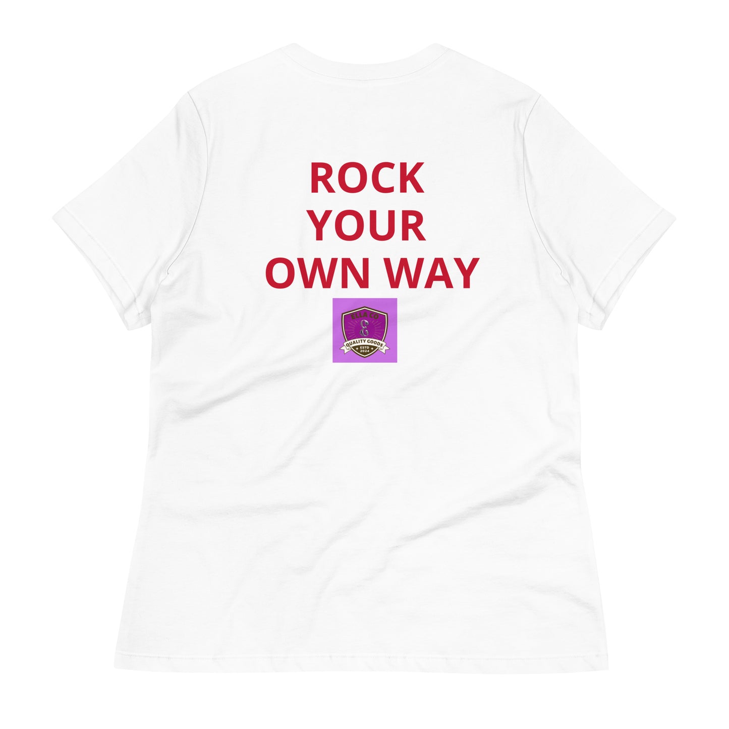 Camiseta Rock On para mujer - Bella+Canvas - ELLACO