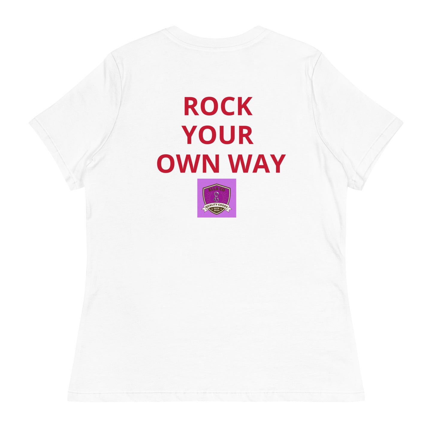 Camiseta Rock On para mujer - Bella+Canvas - ELLACO