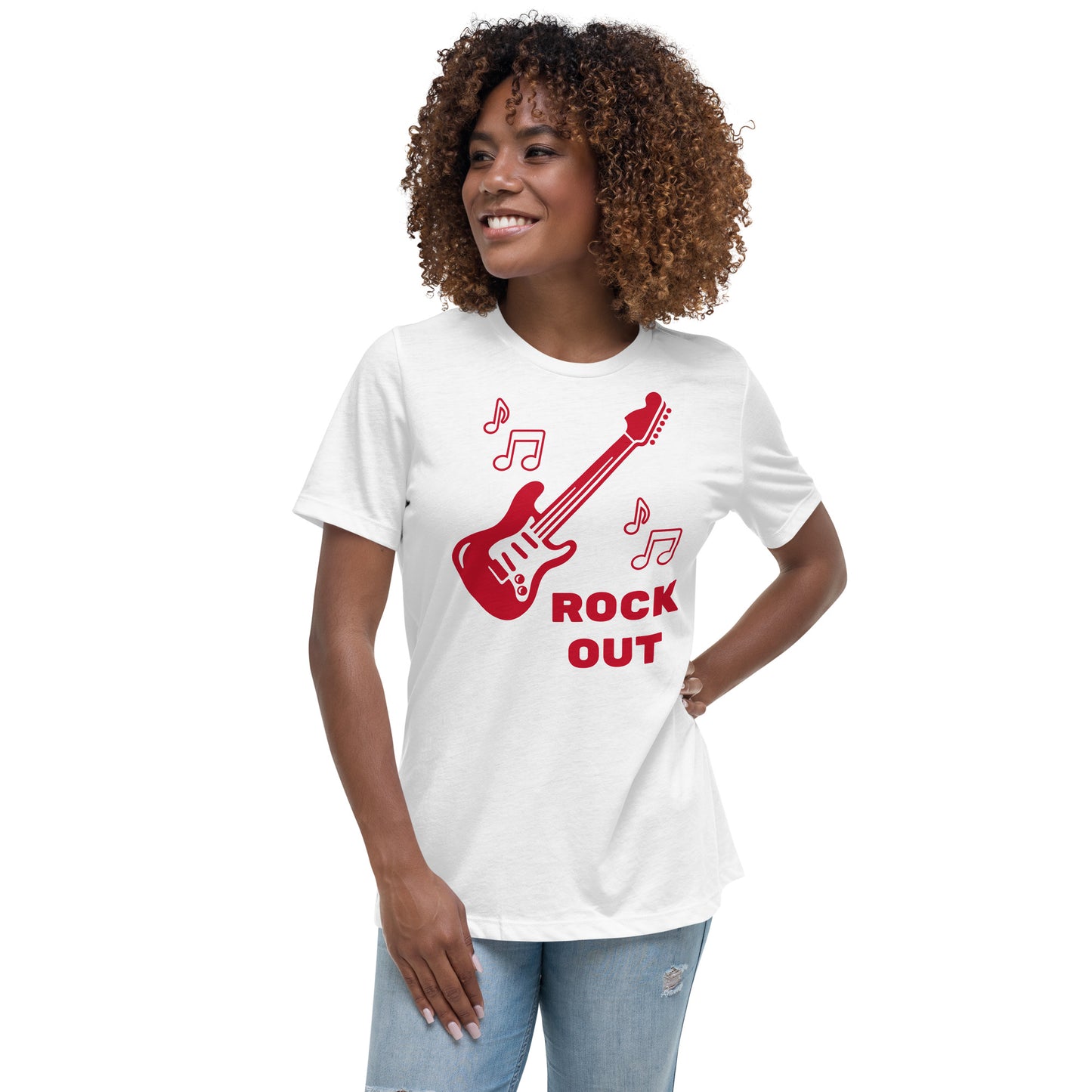 Camiseta Rock On para mujer - Bella+Canvas - ELLACO