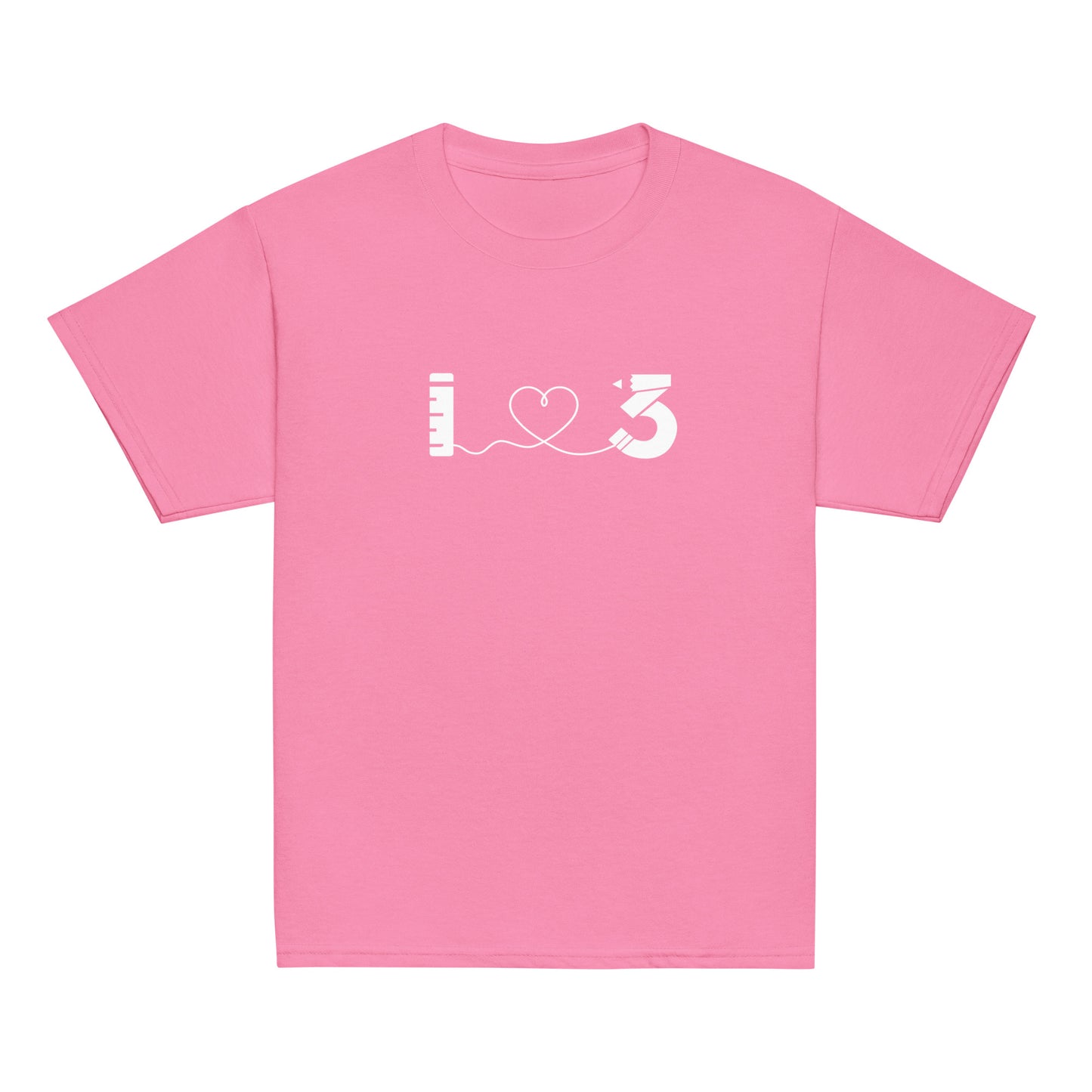 Camiseta clásica para jóvenes - Gildan - LAUSD - ThirdStreetES - HeartString