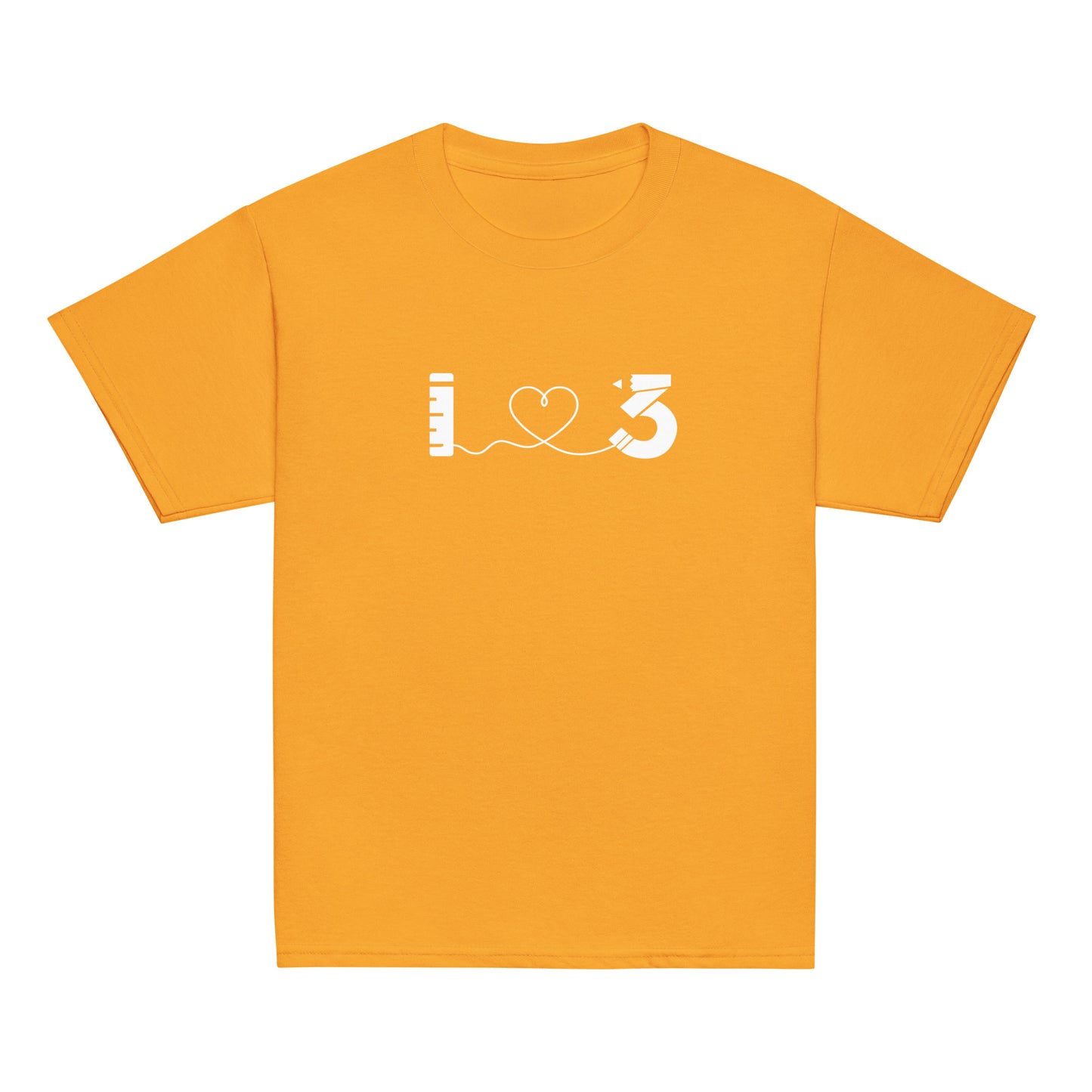 Camiseta clásica para jóvenes - Gildan - LAUSD - ThirdStreetES - HeartString