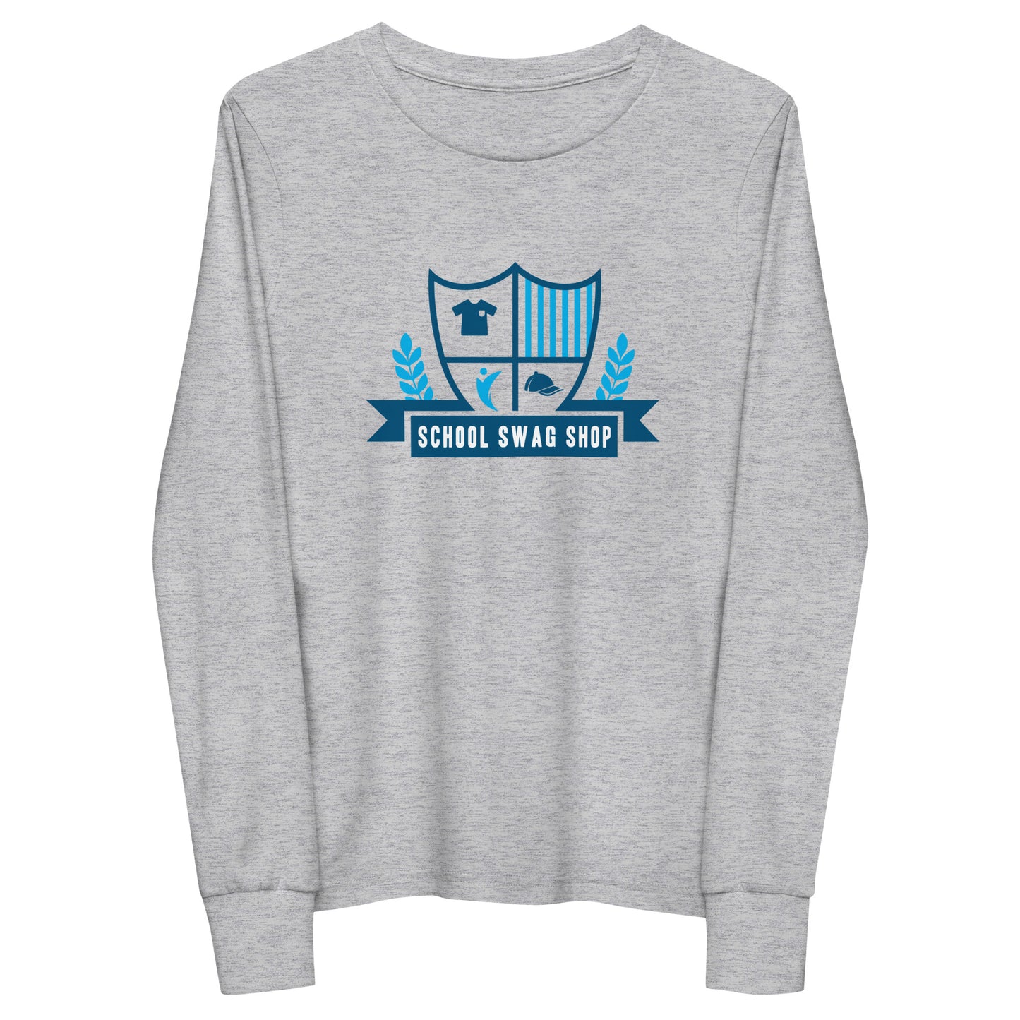 Youth long sleeve tee - Bella+Canvas - School Swag Shop