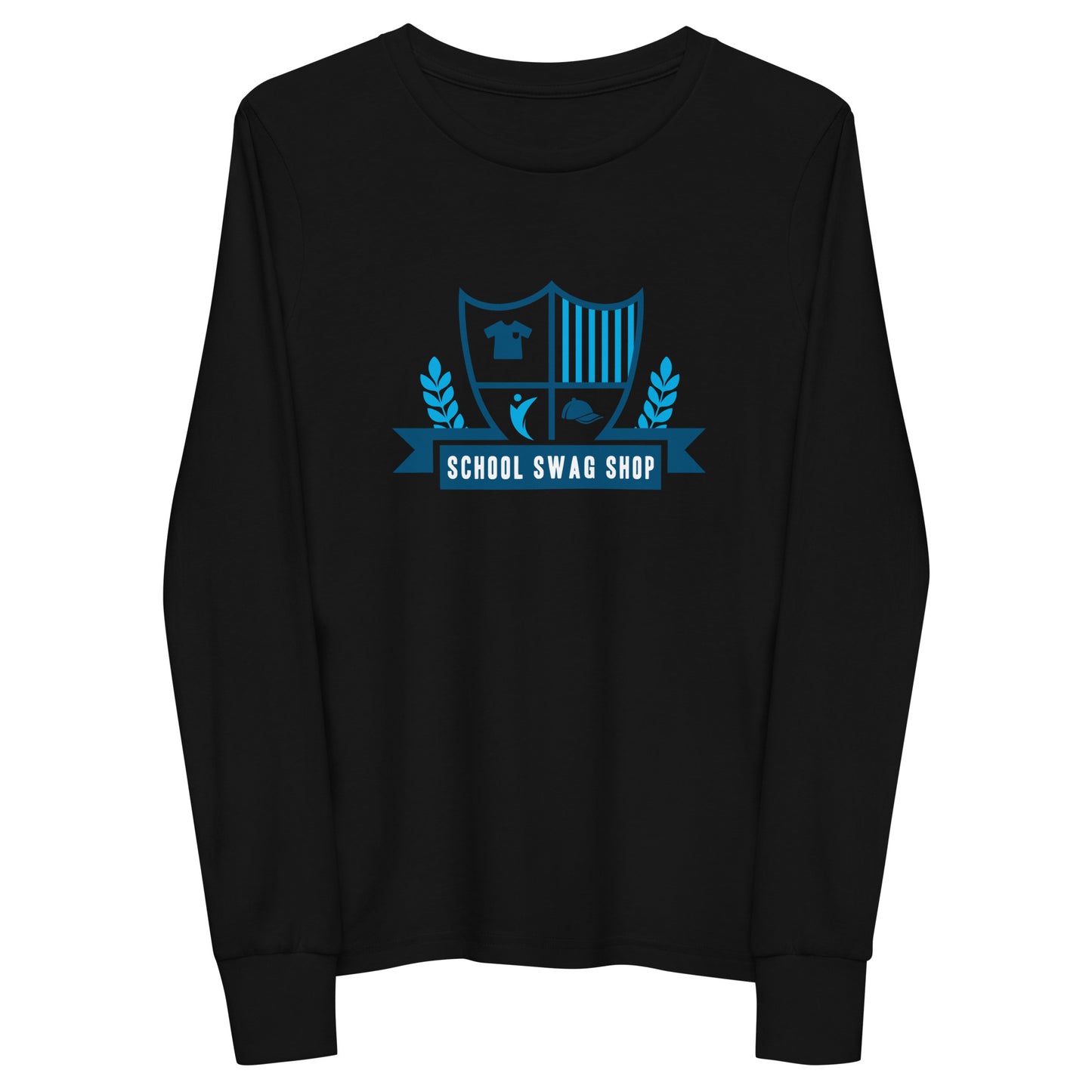 Youth long sleeve tee - Bella+Canvas - School Swag Shop