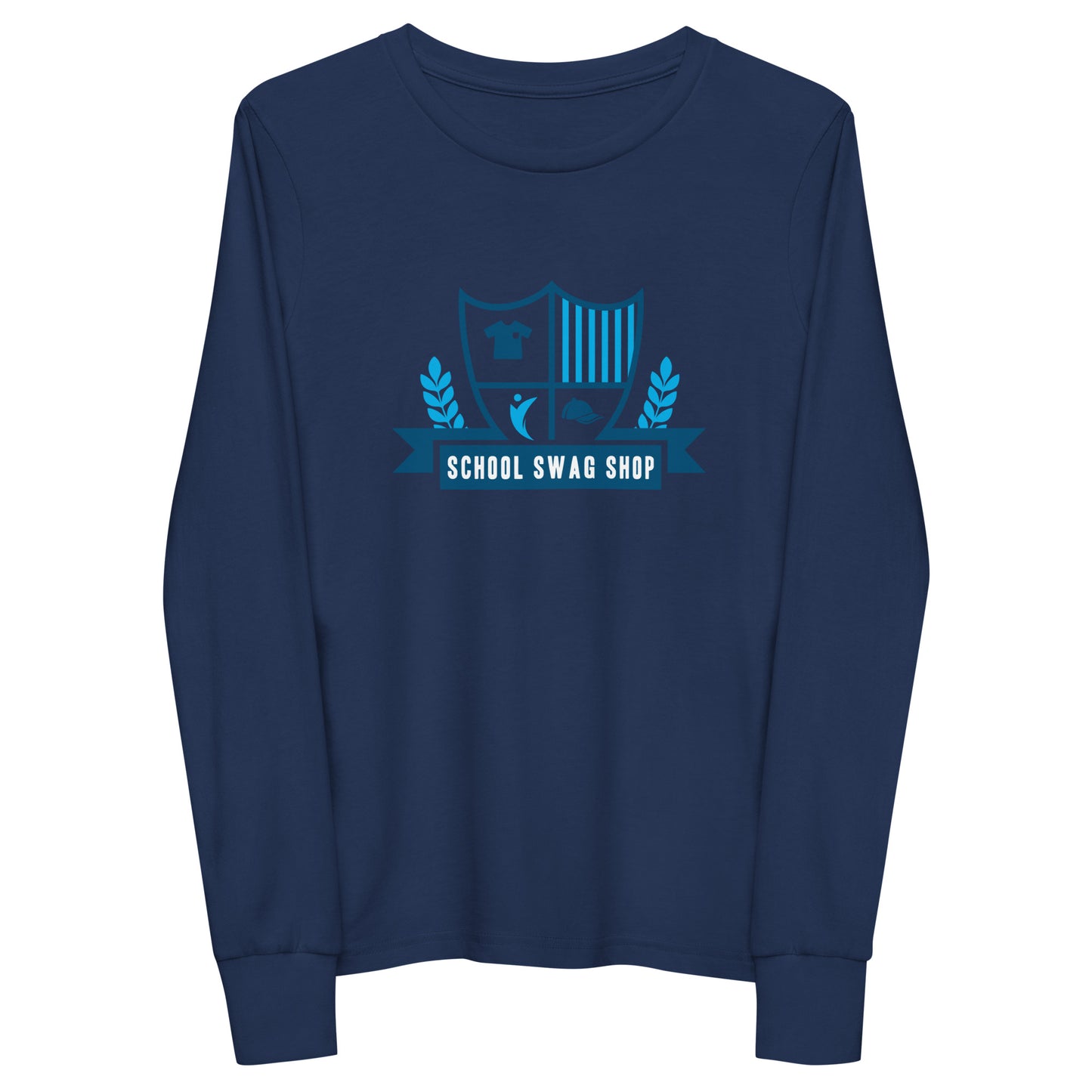 Youth long sleeve tee - Bella+Canvas - School Swag Shop