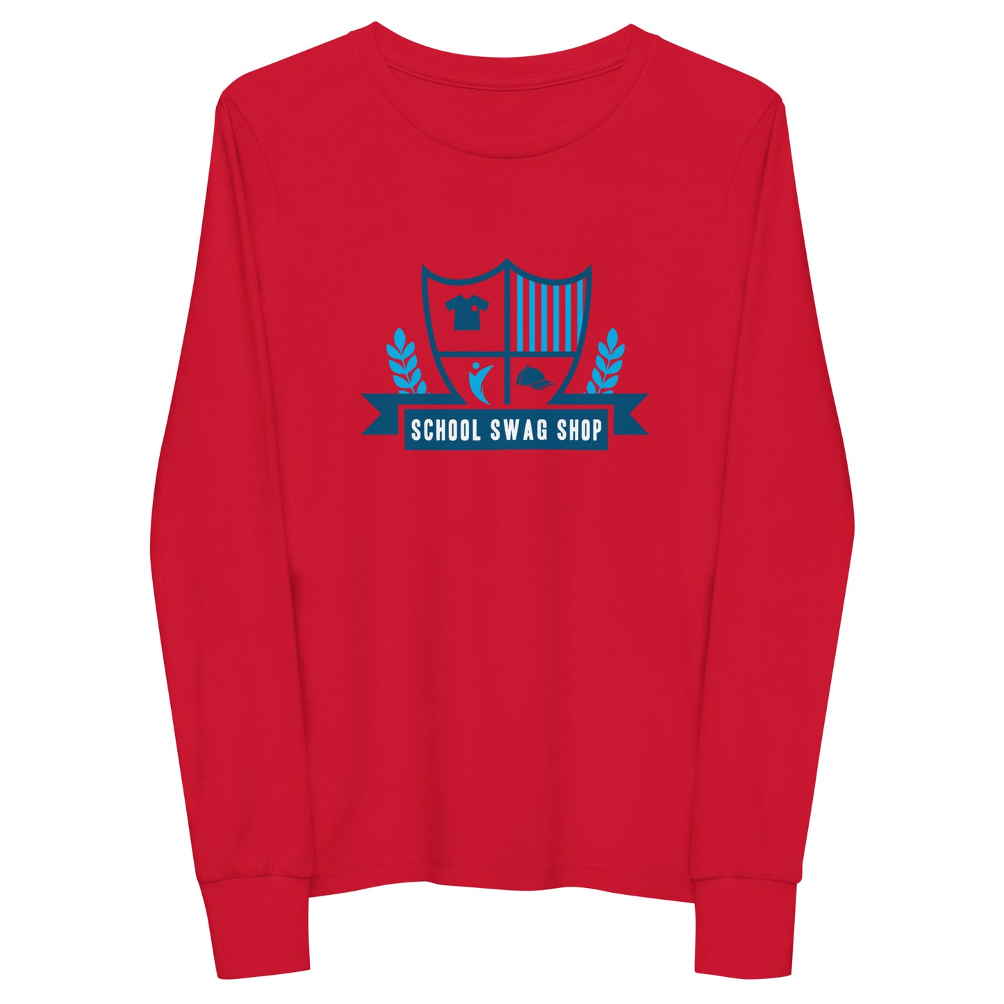 Youth long sleeve tee - Bella+Canvas - School Swag Shop