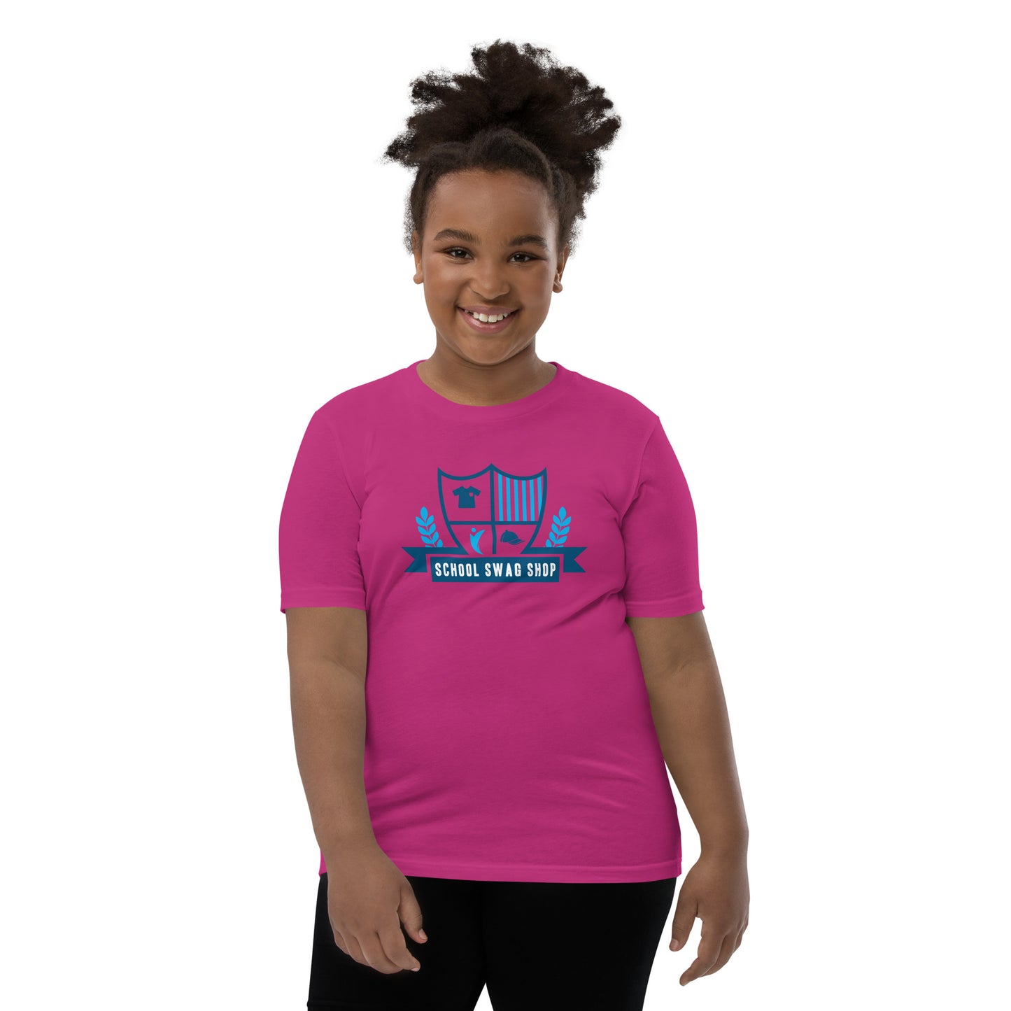 Youth Short Sleeve T-Shirt - Bella+Canvas - SchoolSwagShop