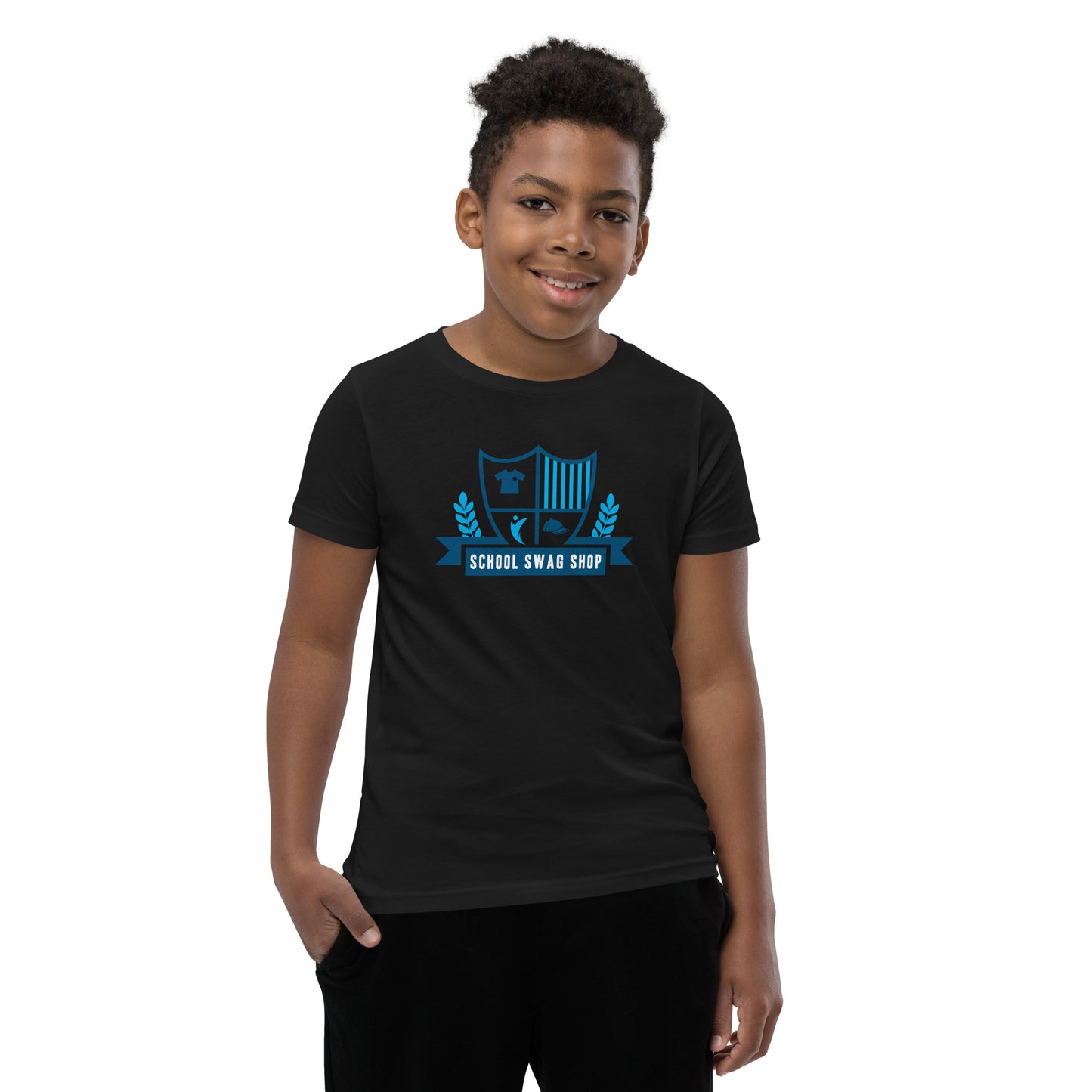 Youth Short Sleeve T-Shirt - Bella+Canvas - SchoolSwagShop