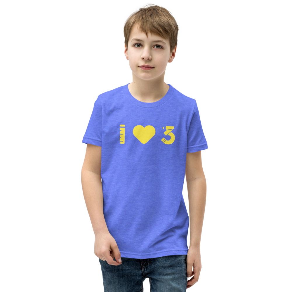 Camiseta de manga corta para jóvenes - Bella+Canvas - LAUSD - ThirdStreetES