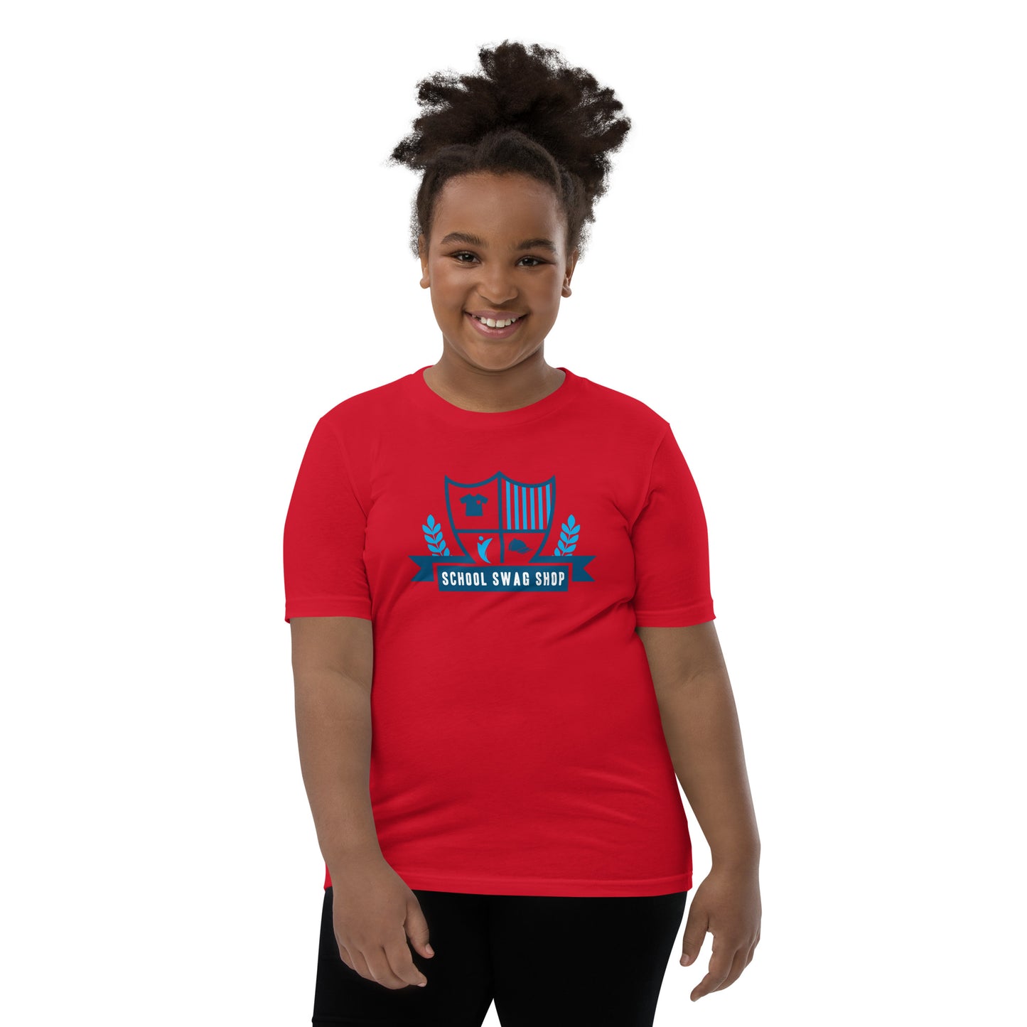 Youth Short Sleeve T-Shirt - Bella+Canvas - SchoolSwagShop