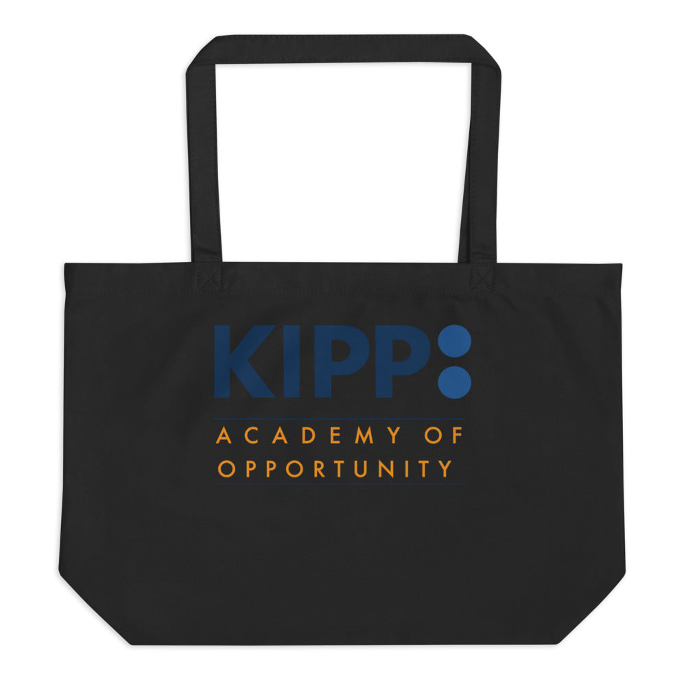 Bolsa de tela orgánica grande - KIPP Academy of Opportunity (KAO)