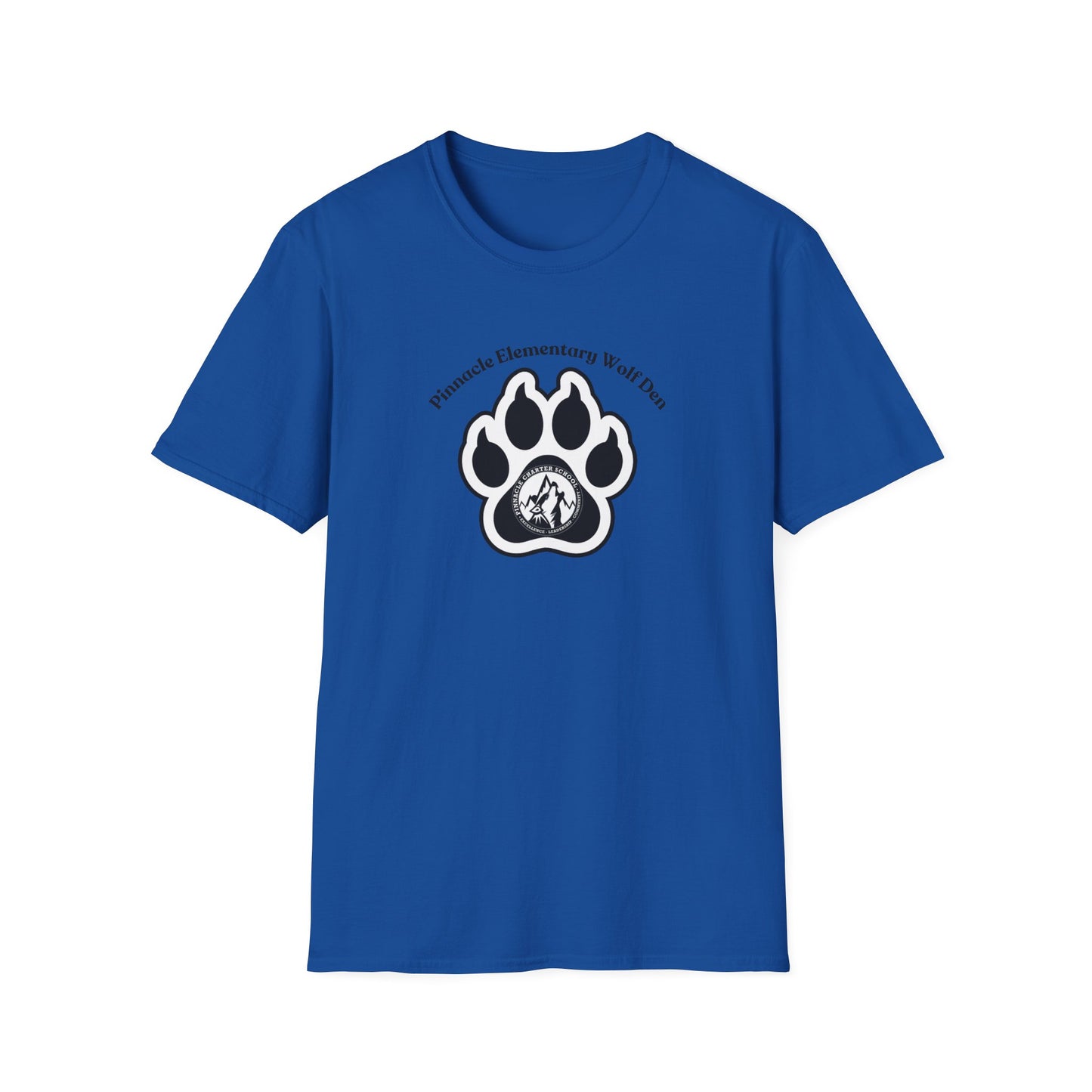 Adult Wolf Den Cotton Tee - Elementary Grades - Pinnacle