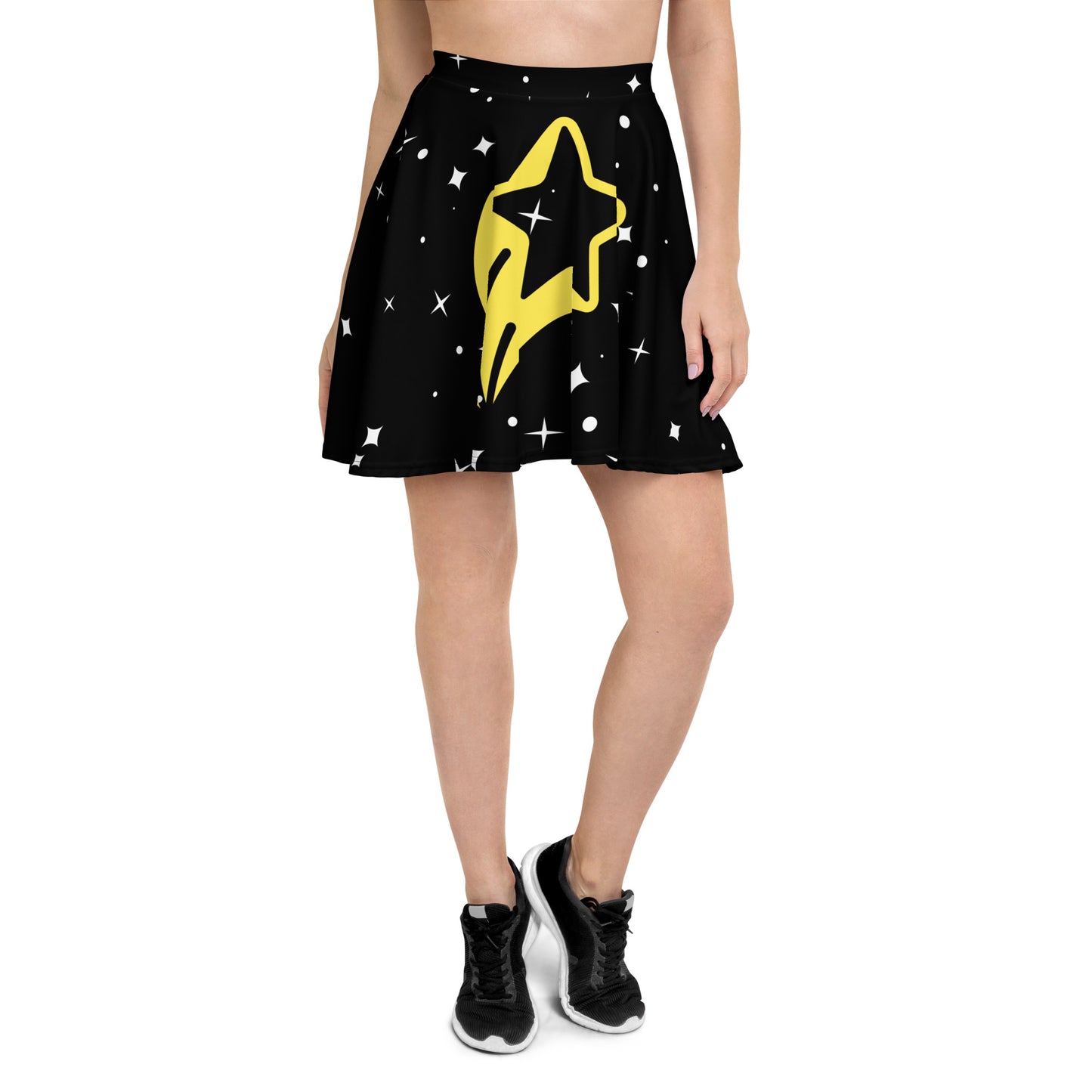 Starry Night Skirt - Skater Skirt - ELLACO