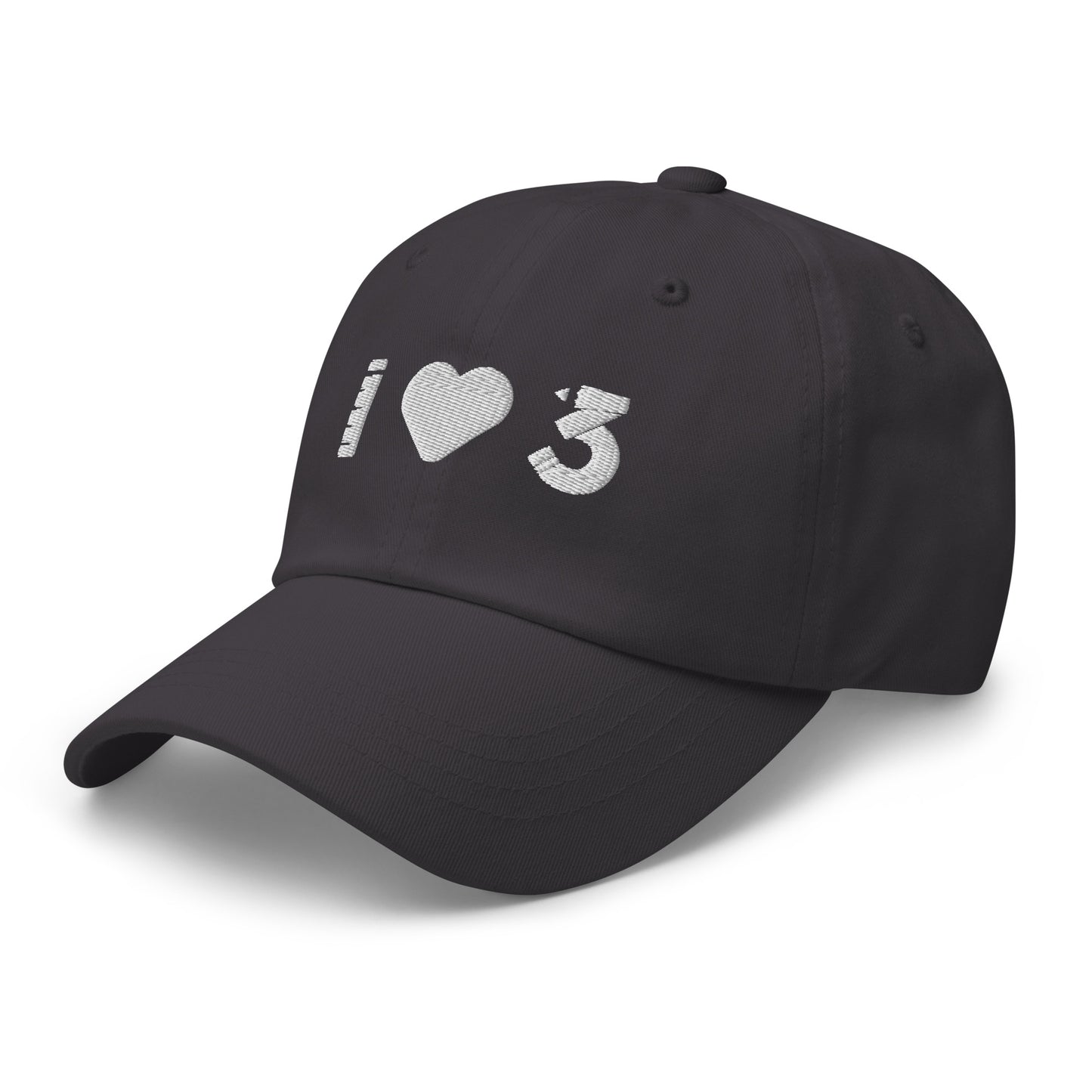 Gorra de béisbol ajustable - LAUSD - ThirdStreetES - WhiteHeartLogo