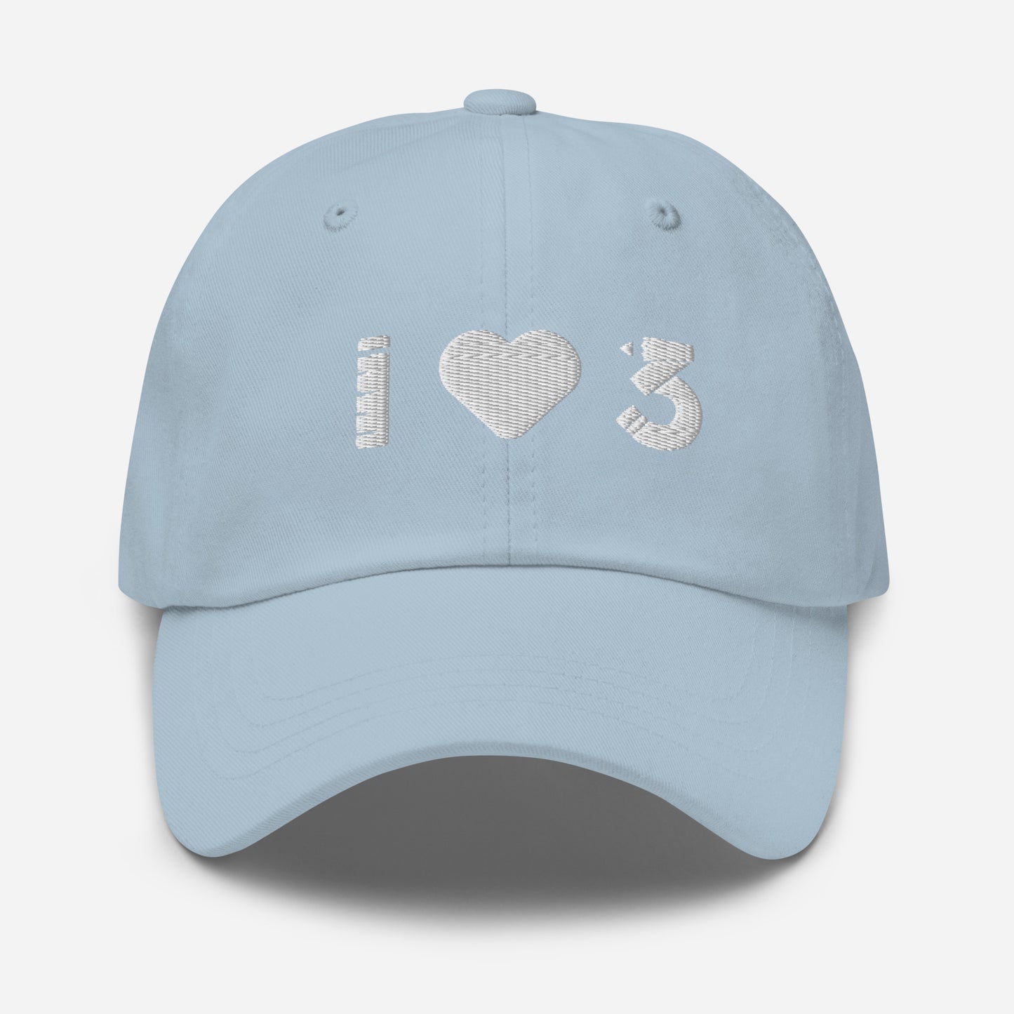 Gorra de béisbol ajustable - LAUSD - ThirdStreetES - WhiteHeartLogo