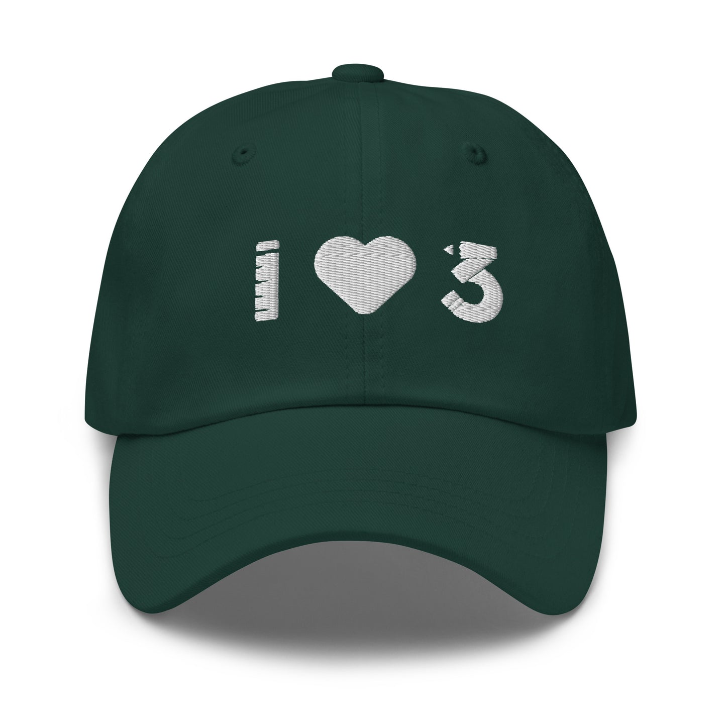 Gorra de béisbol ajustable - LAUSD - ThirdStreetES - WhiteHeartLogo