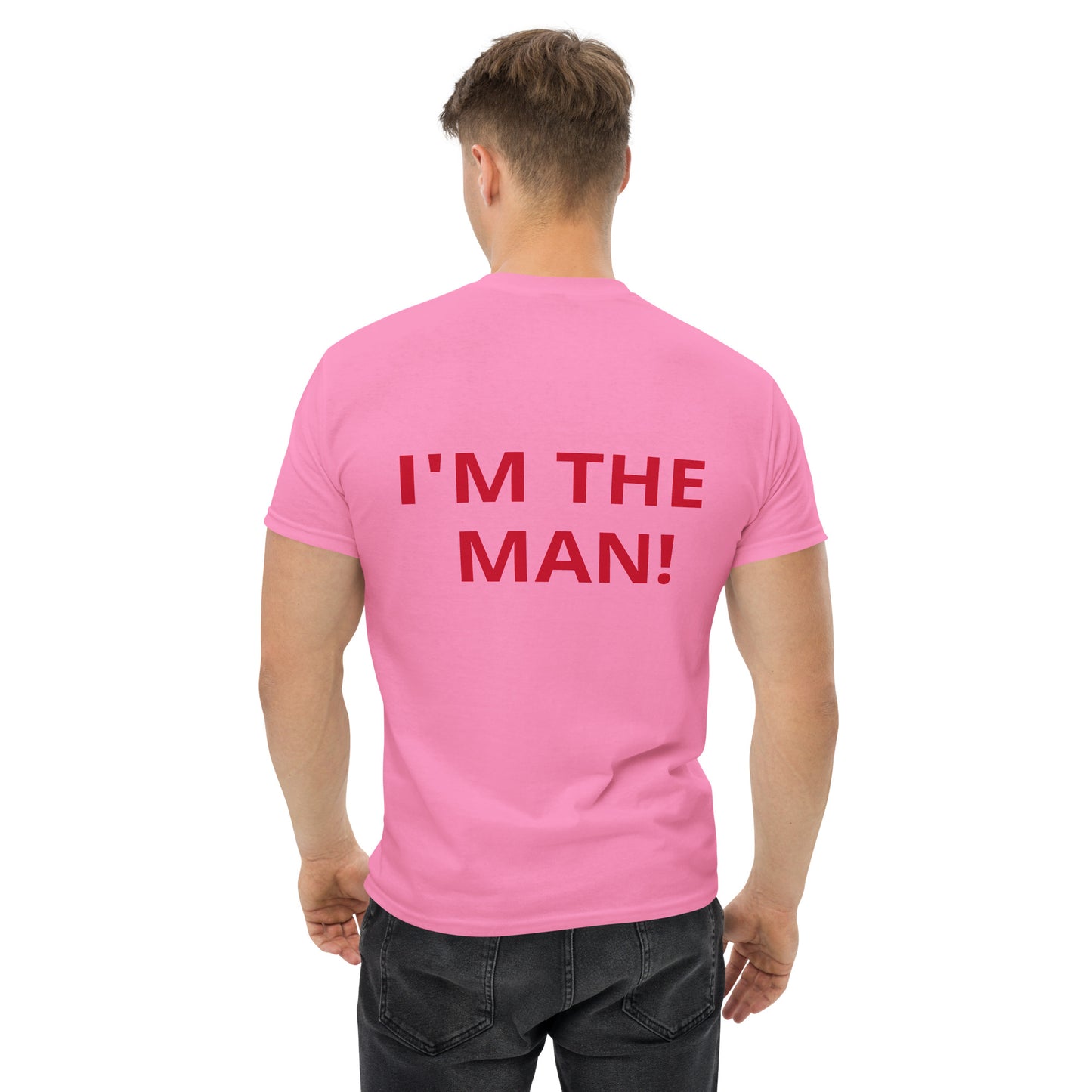 WHO'S THE THE MAN! - Men's classic tee - ELLACO