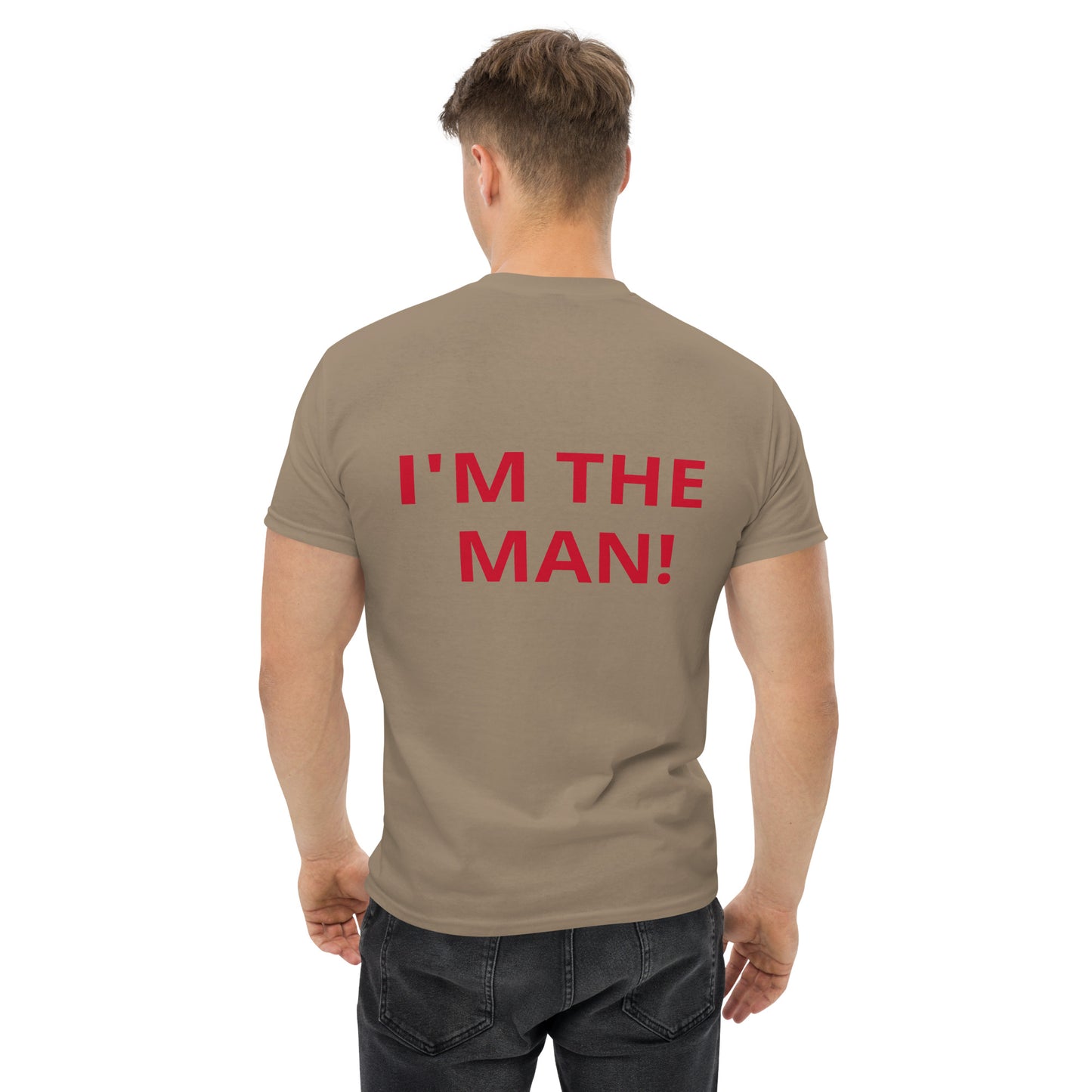 WHO'S THE THE MAN! - Men's classic tee - ELLACO