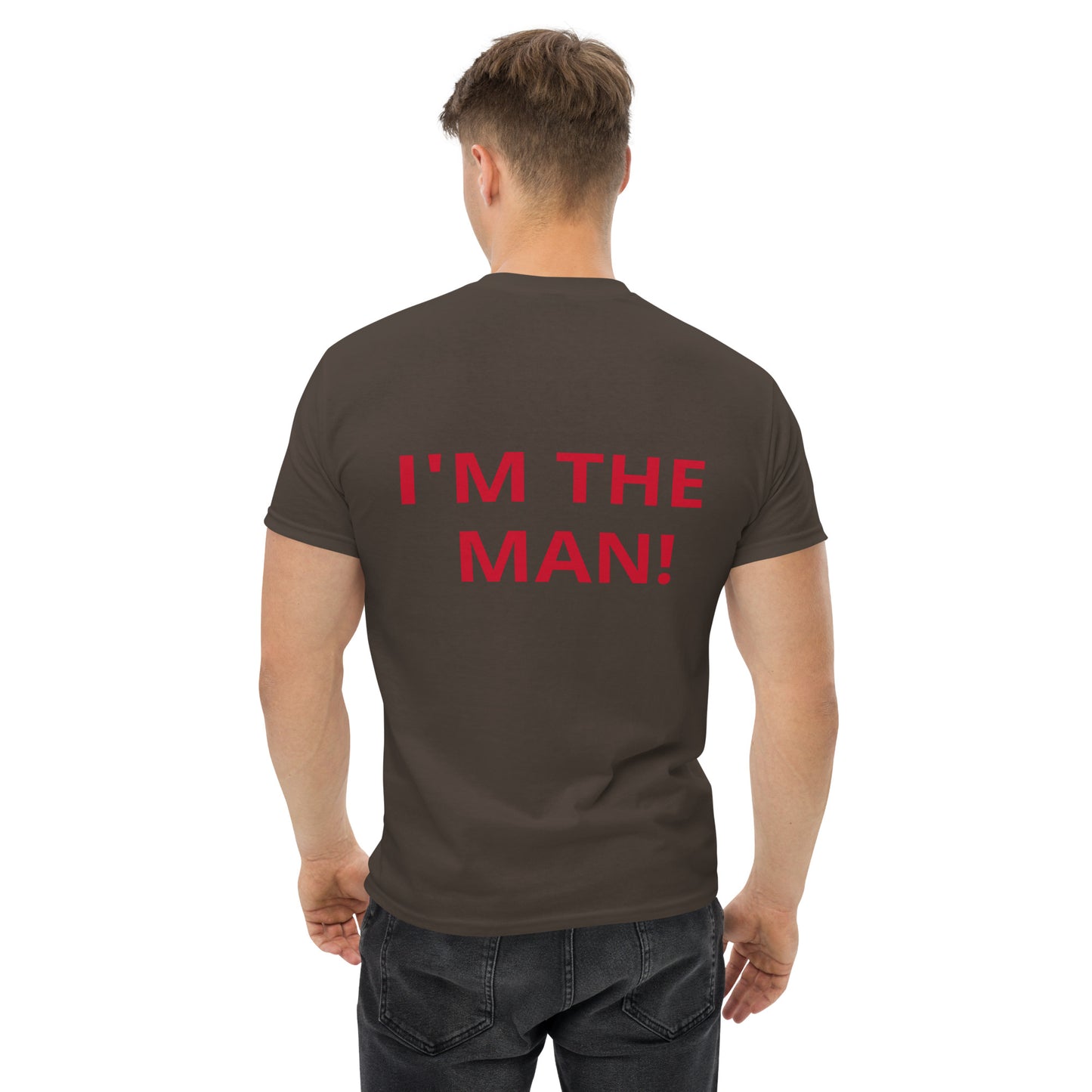 WHO'S THE THE MAN! - Men's classic tee - ELLACO