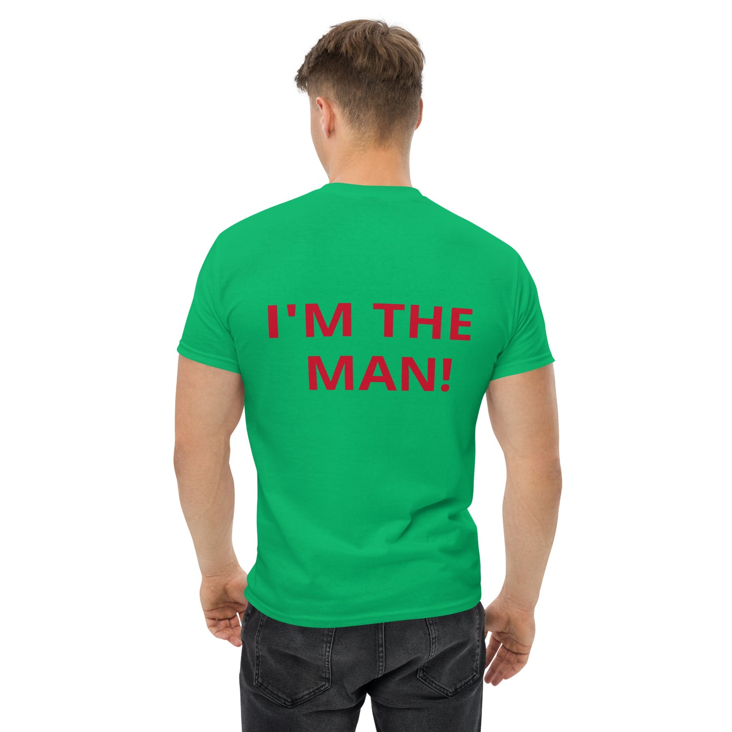 WHO'S THE THE MAN! - Men's classic tee - ELLACO