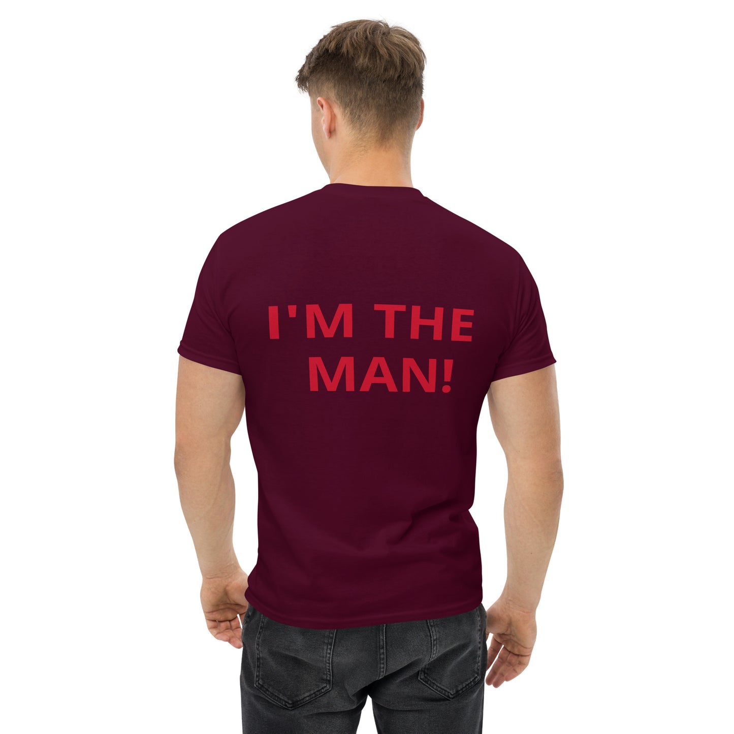 WHO'S THE THE MAN! - Men's classic tee - ELLACO