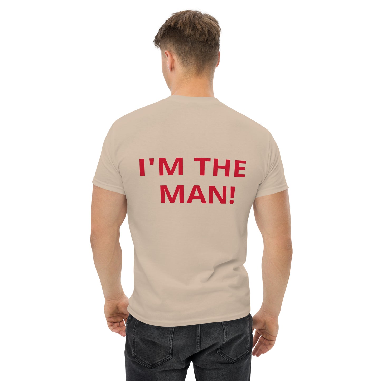 WHO'S THE THE MAN! - Men's classic tee - ELLACO