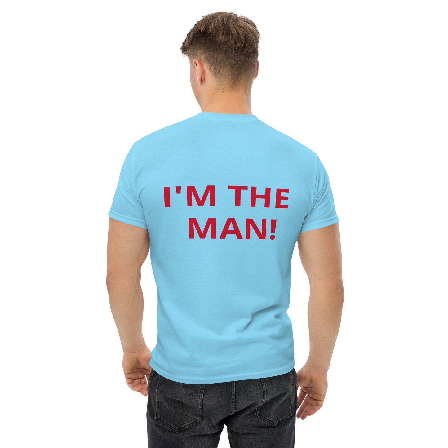 WHO'S THE THE MAN! - Men's classic tee - ELLACO