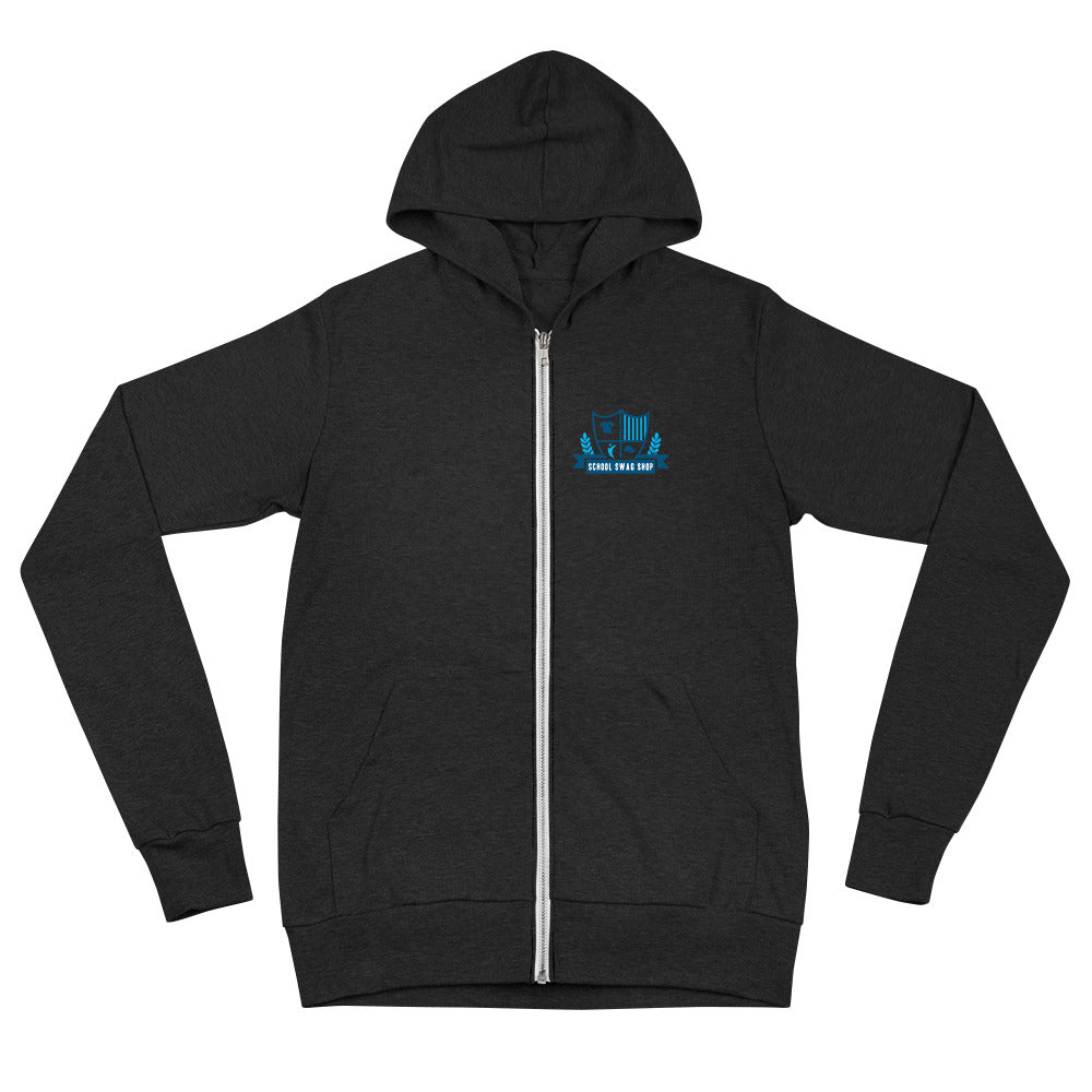 Unisex zip hoodie - School Swag Shop