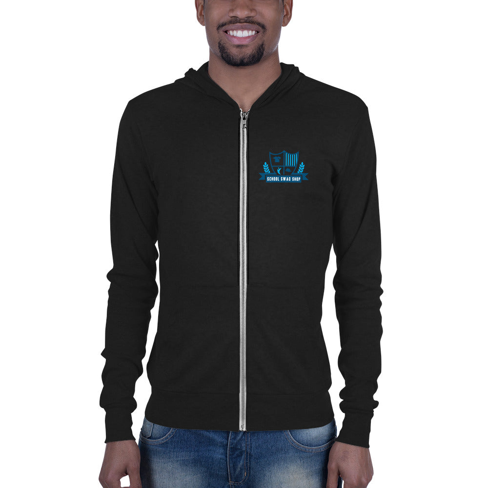 Unisex zip hoodie - School Swag Shop