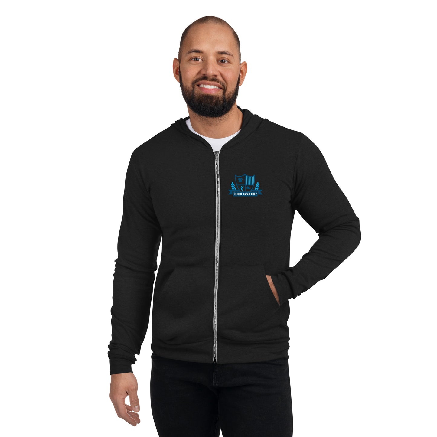 Unisex zip hoodie - School Swag Shop