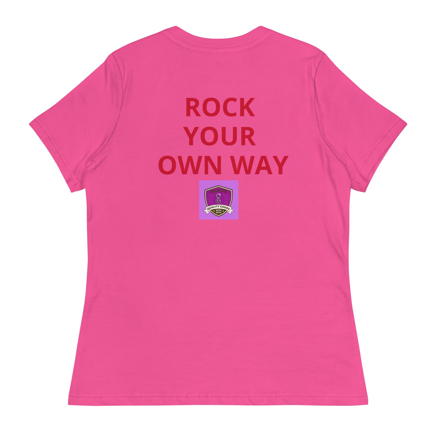 Rock On Women's T-Shirt - Bella+Canvas - ELLACO